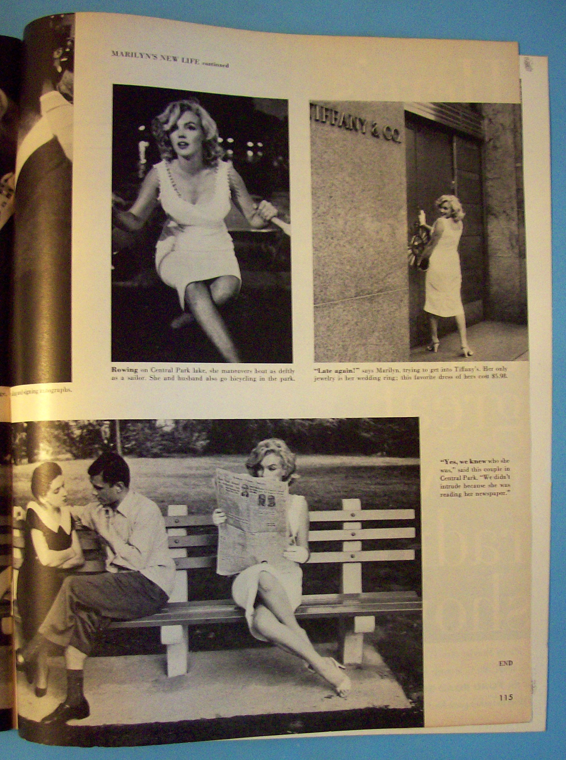Look Magazine October 1, 1957 Marilyn Monroe's Life