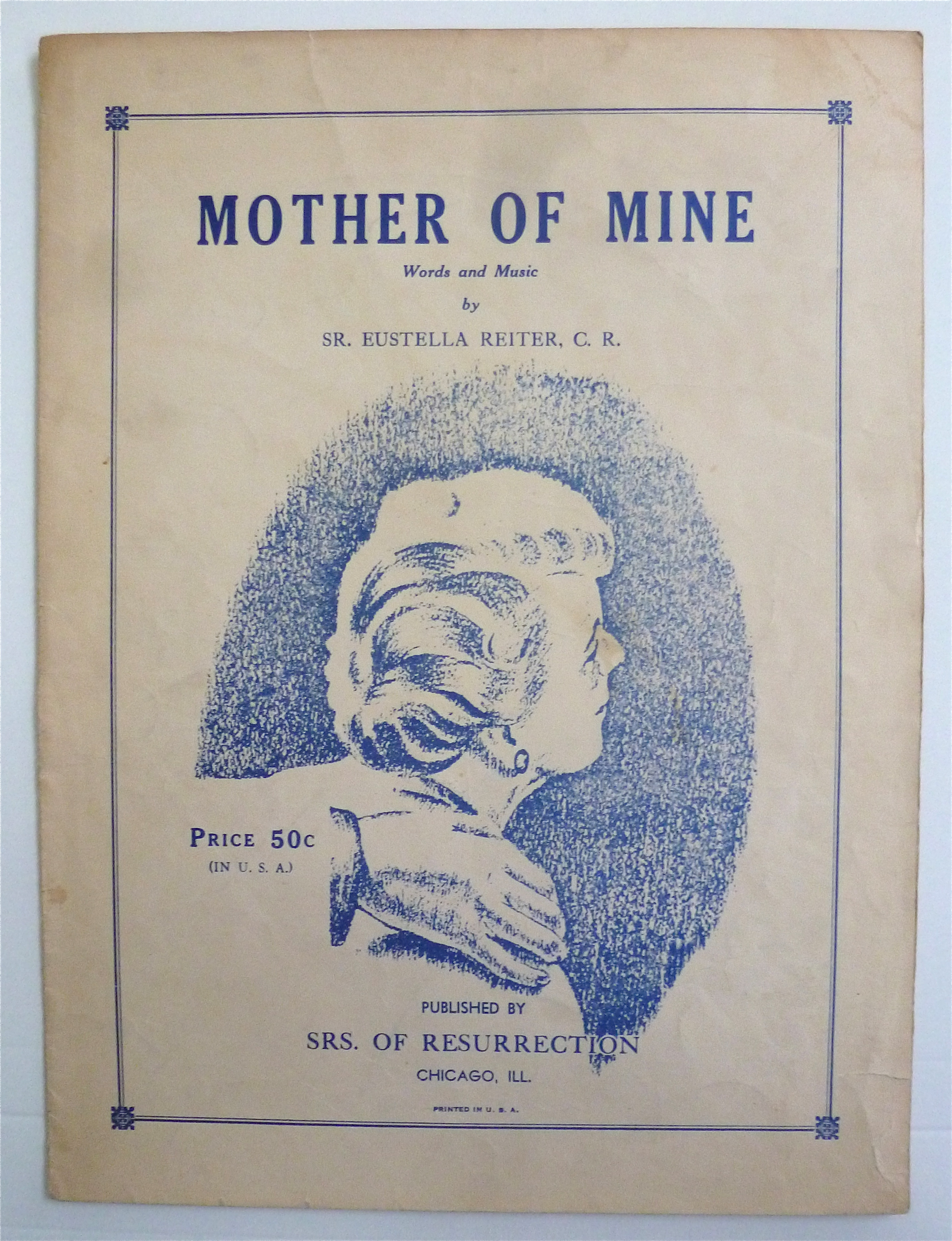 Sheet Music For 1947 Mother Of Mine