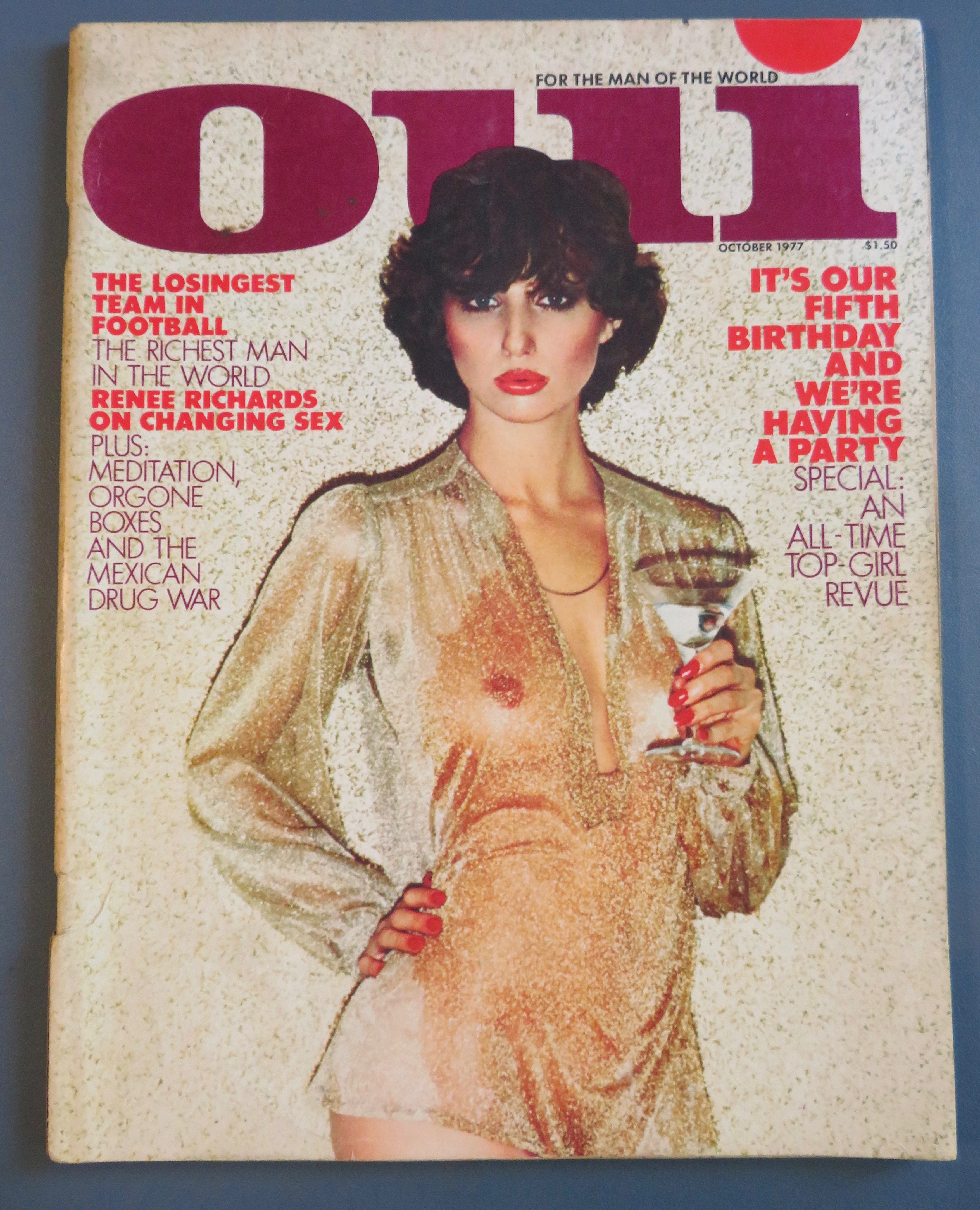Oui Magazine October 1977 Claire