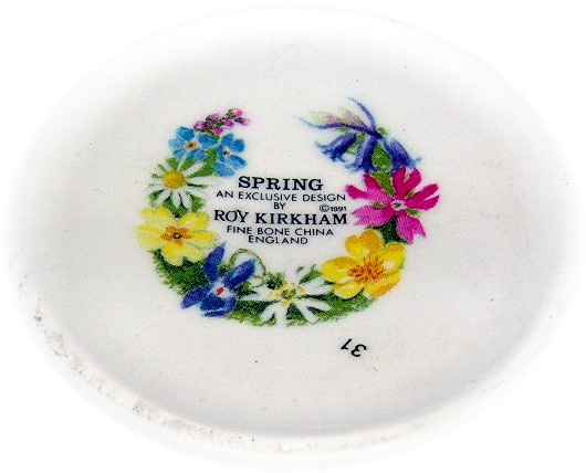 DUNOON TEA COFFEE MUG  FINE BONE CHINA Spring