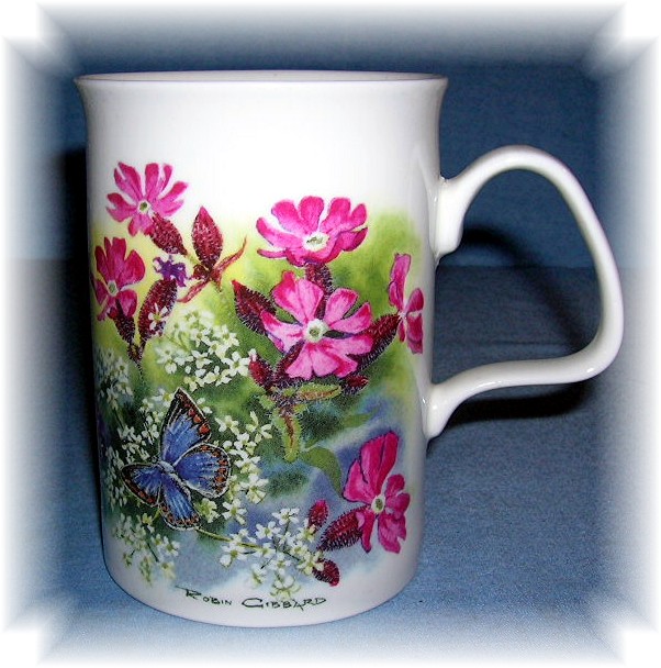 DUNOON TEA COFFEE MUG  FINE BONE CHINA Spring