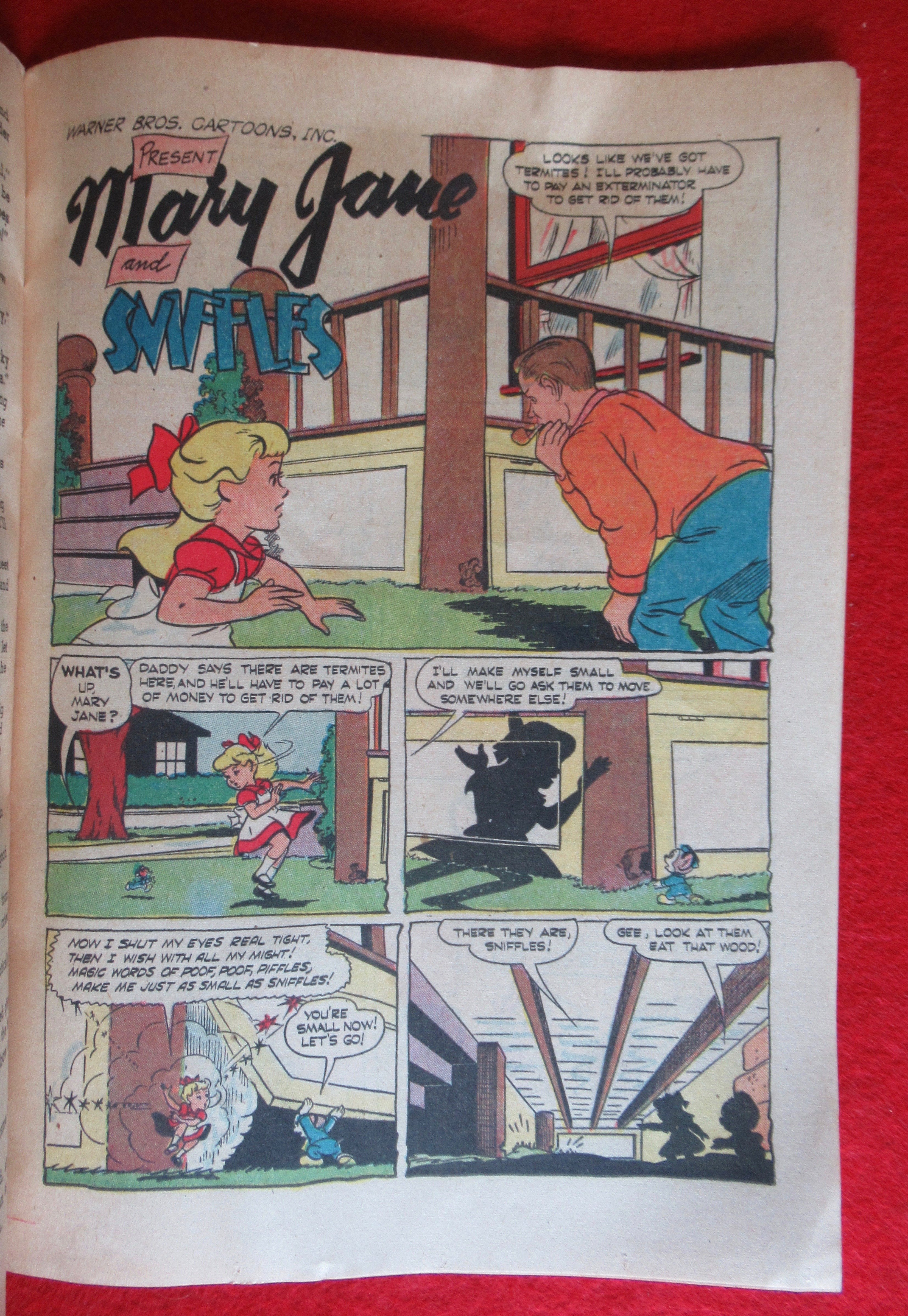 Looney Tunes Comic November 1954 Bugs Bunny