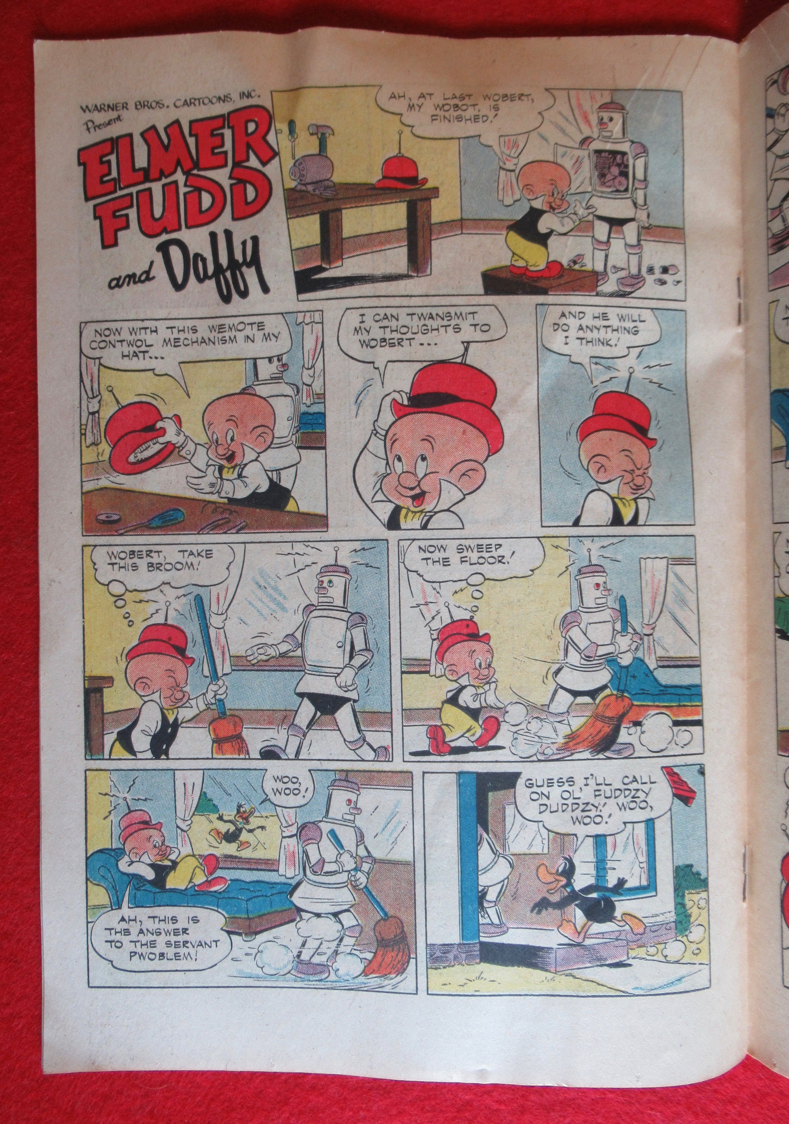 Looney Tunes Comic November 1954 Bugs Bunny