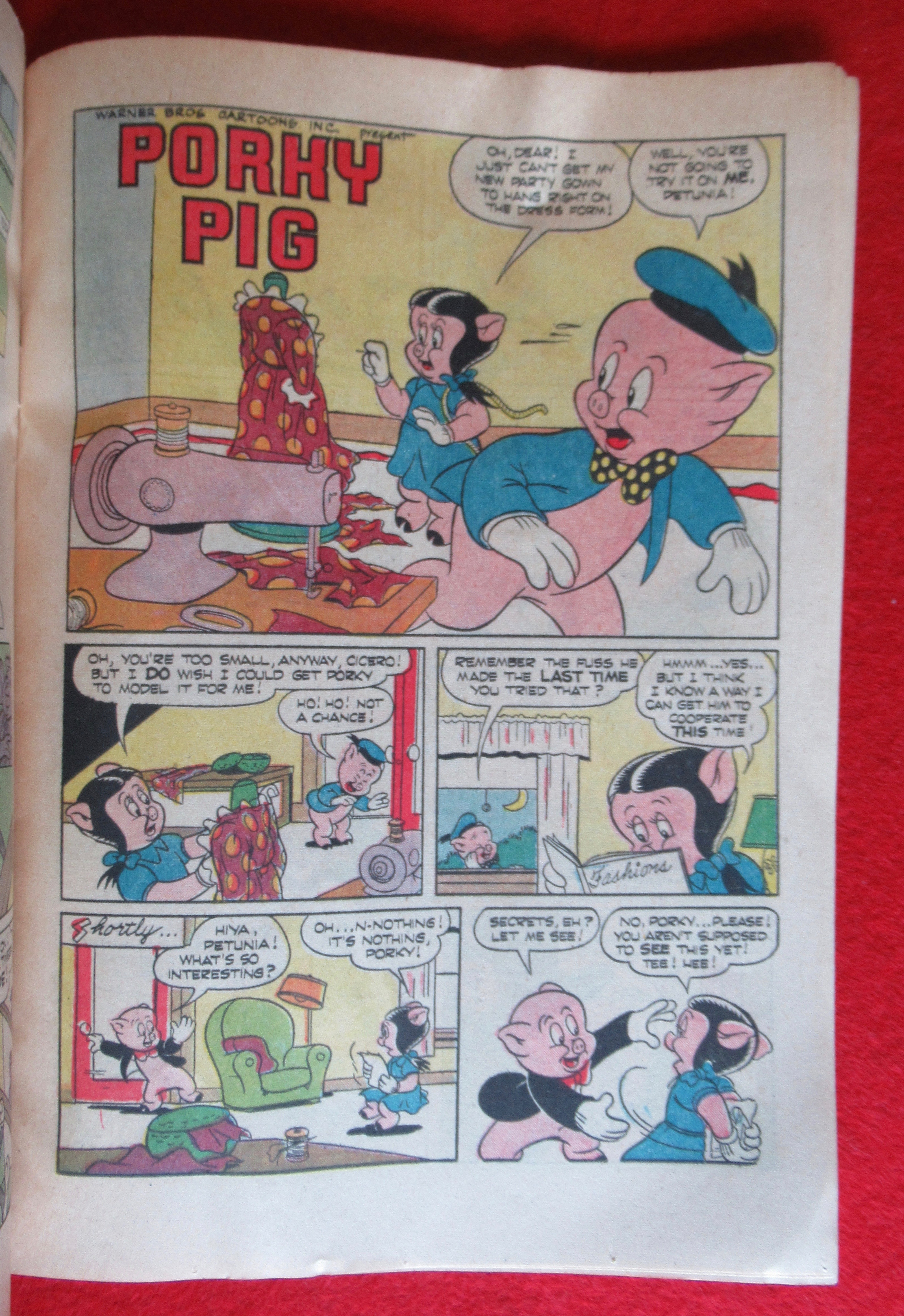 Looney Tunes Comic November 1954 Bugs Bunny
