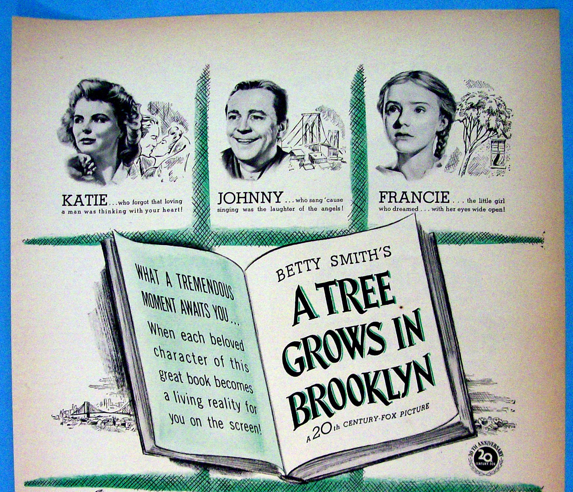 1945 A Tree Grows In Brooklyn with Blondell & McGuire