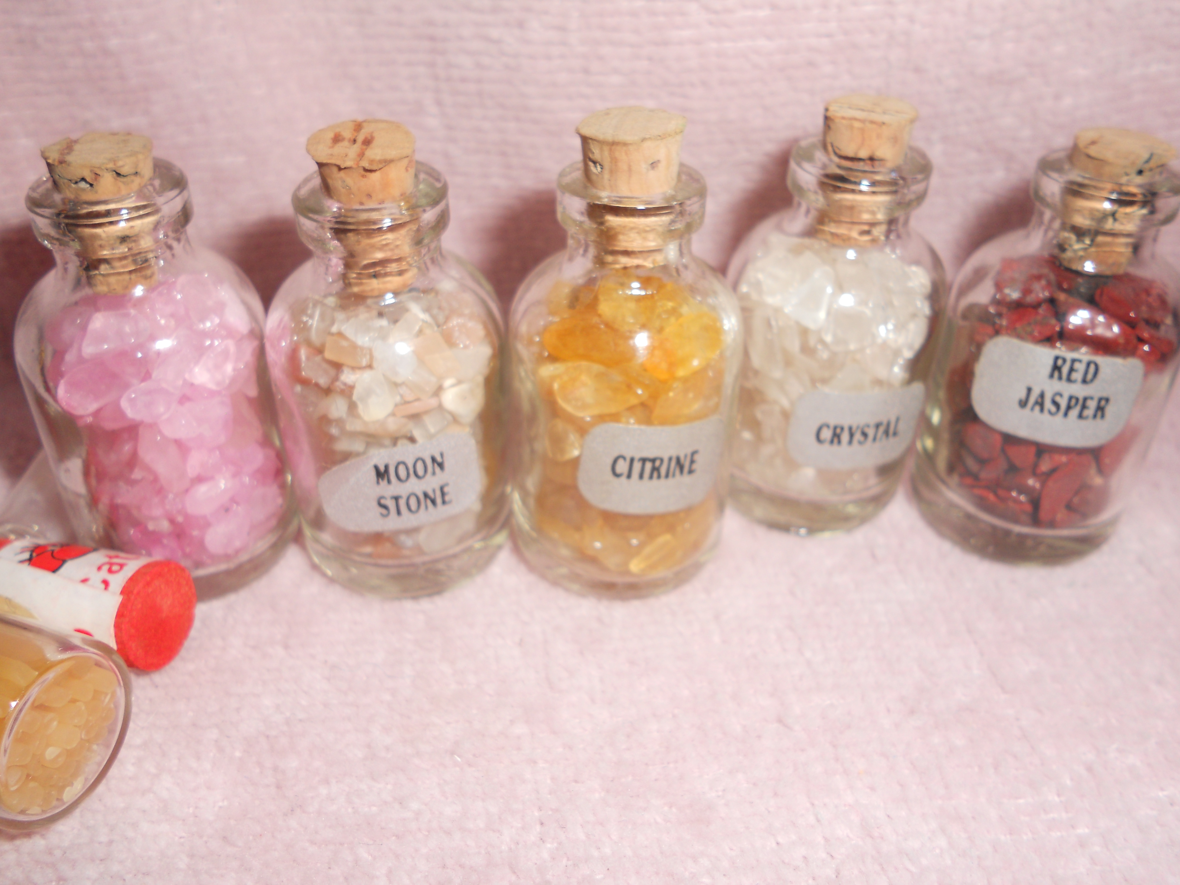 Dollhouse Miniatures Lot Bottles food etc