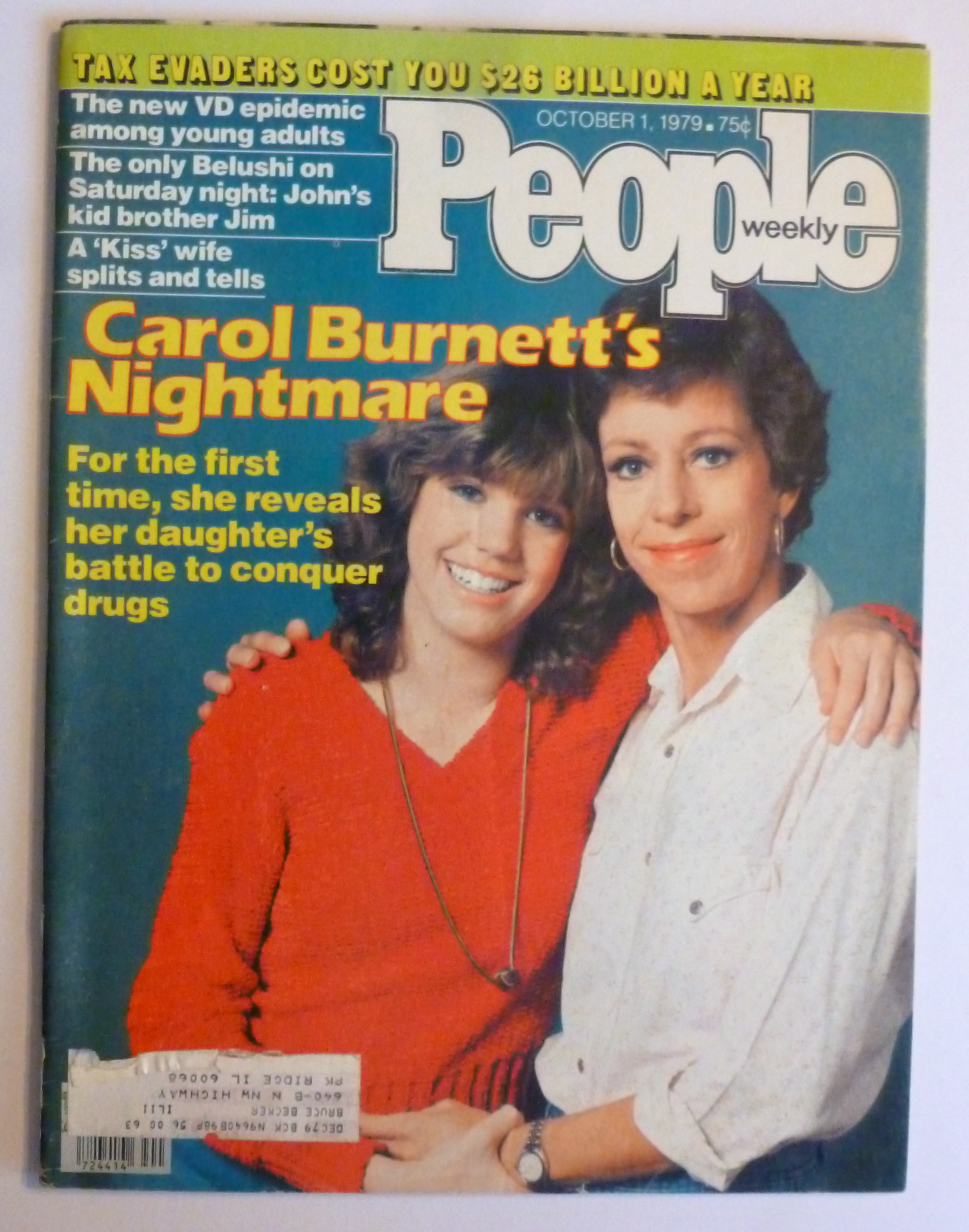 People Magazine October 1, 1979 Carol Burnett