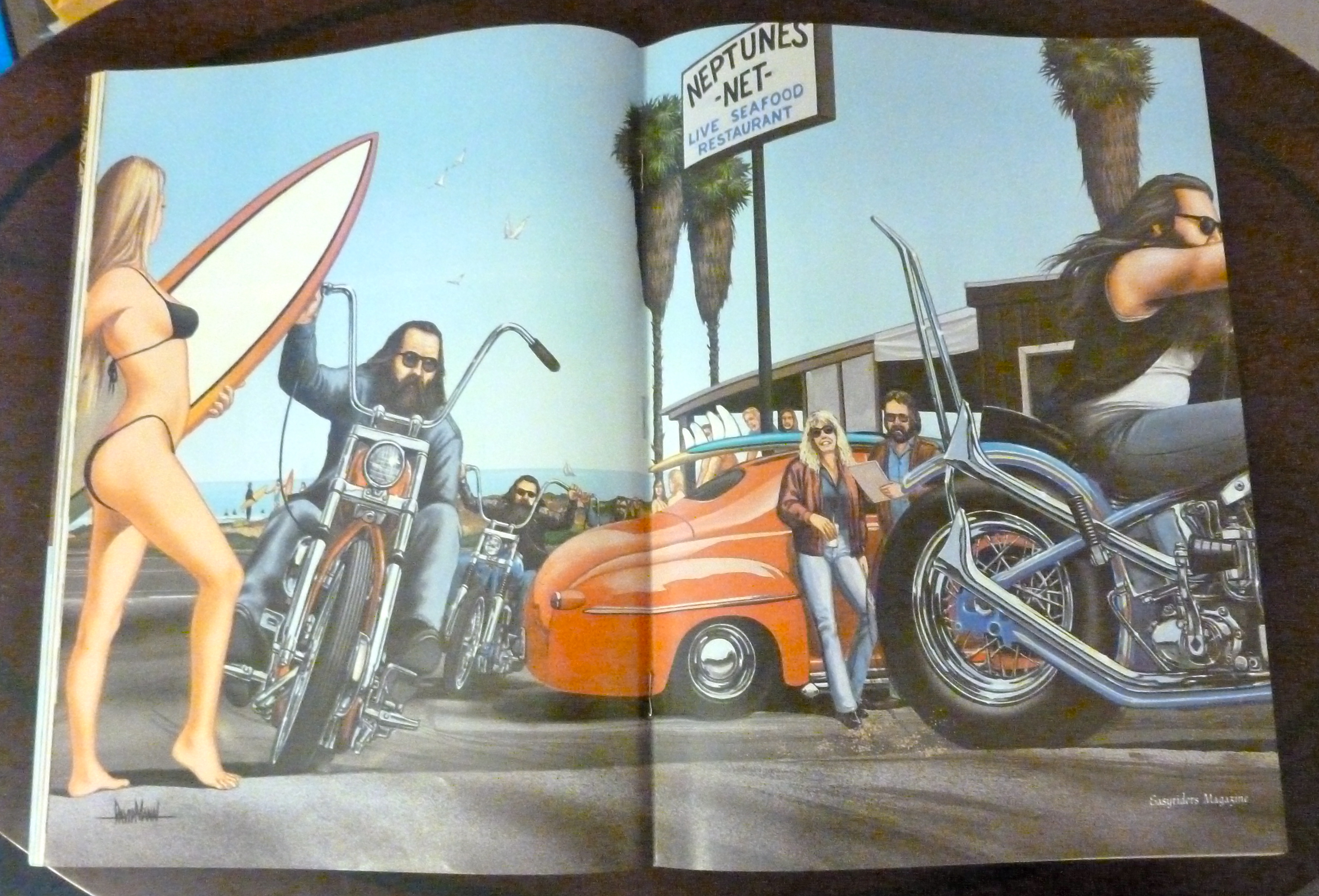 Easyriders October 1985 Harley Party