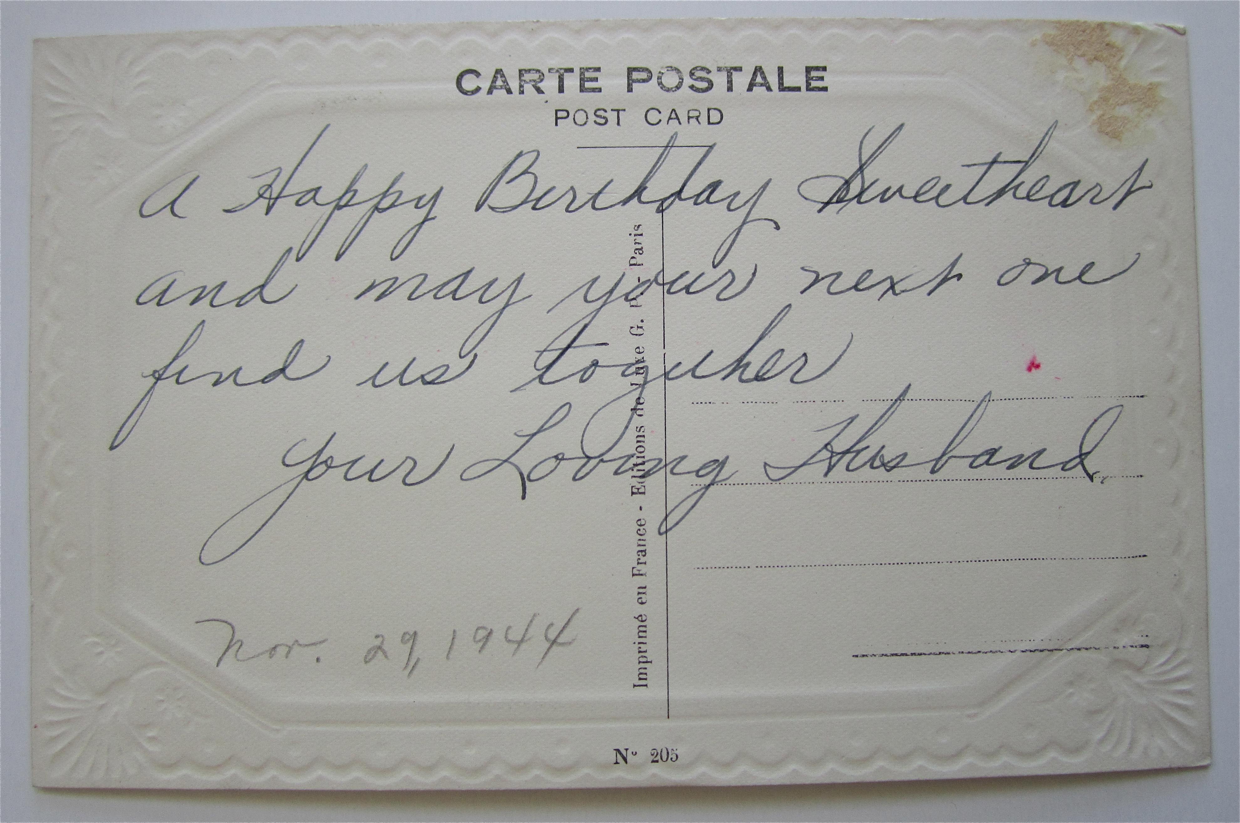 Snow, River And Church Birthday Postcard