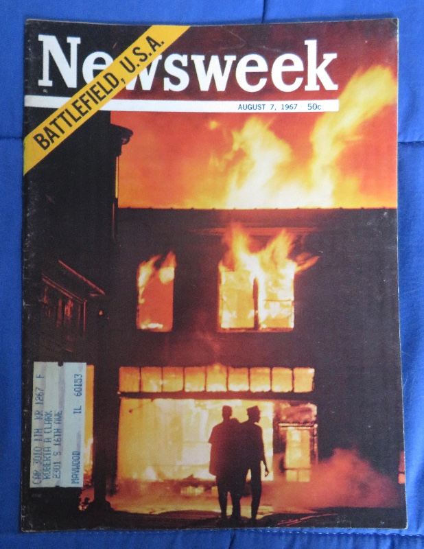 Newsweek Magazine August 7, 1967 Battlefield U.S.A.