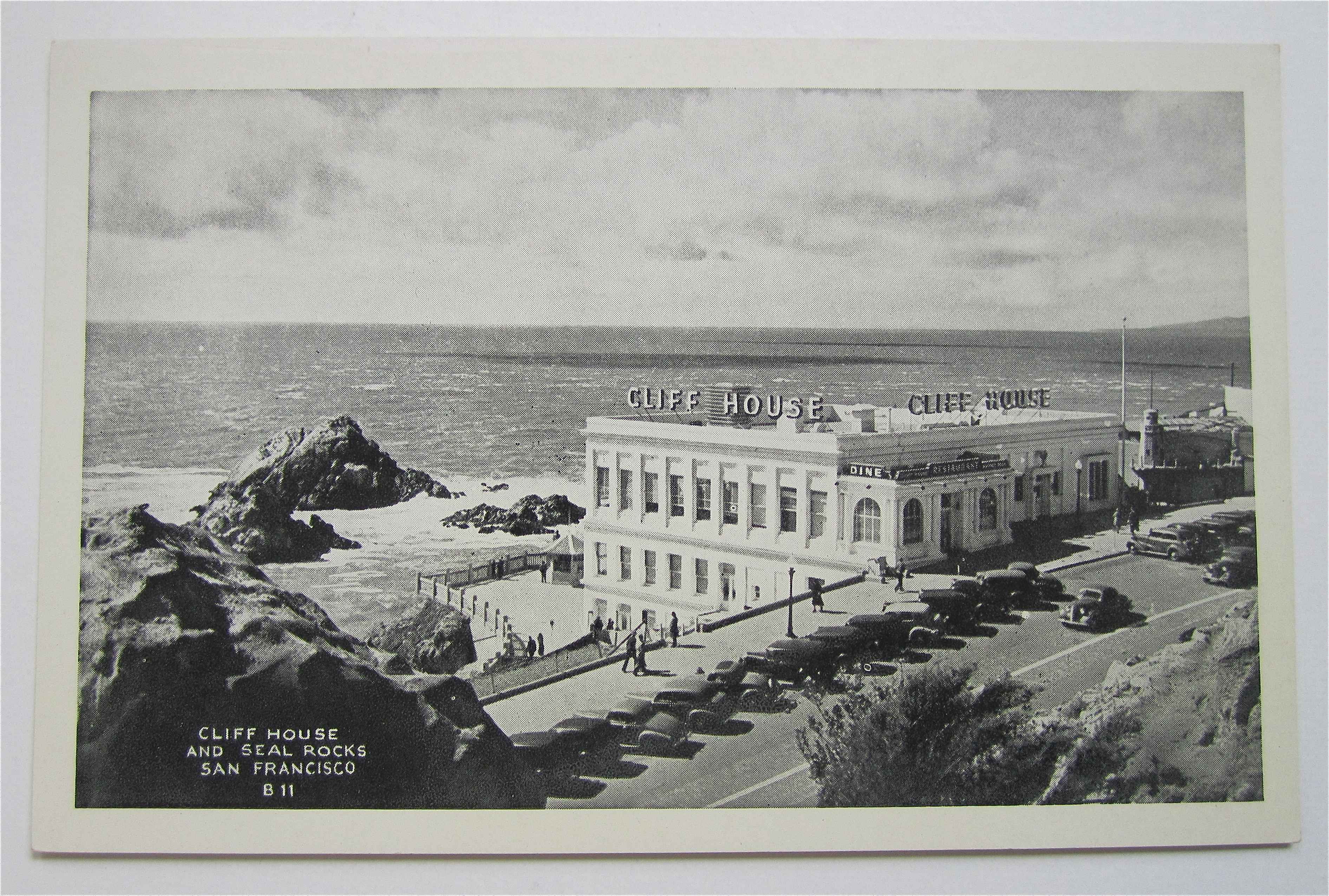 Cliff House And Seal Rocks, San Francisco Postcard