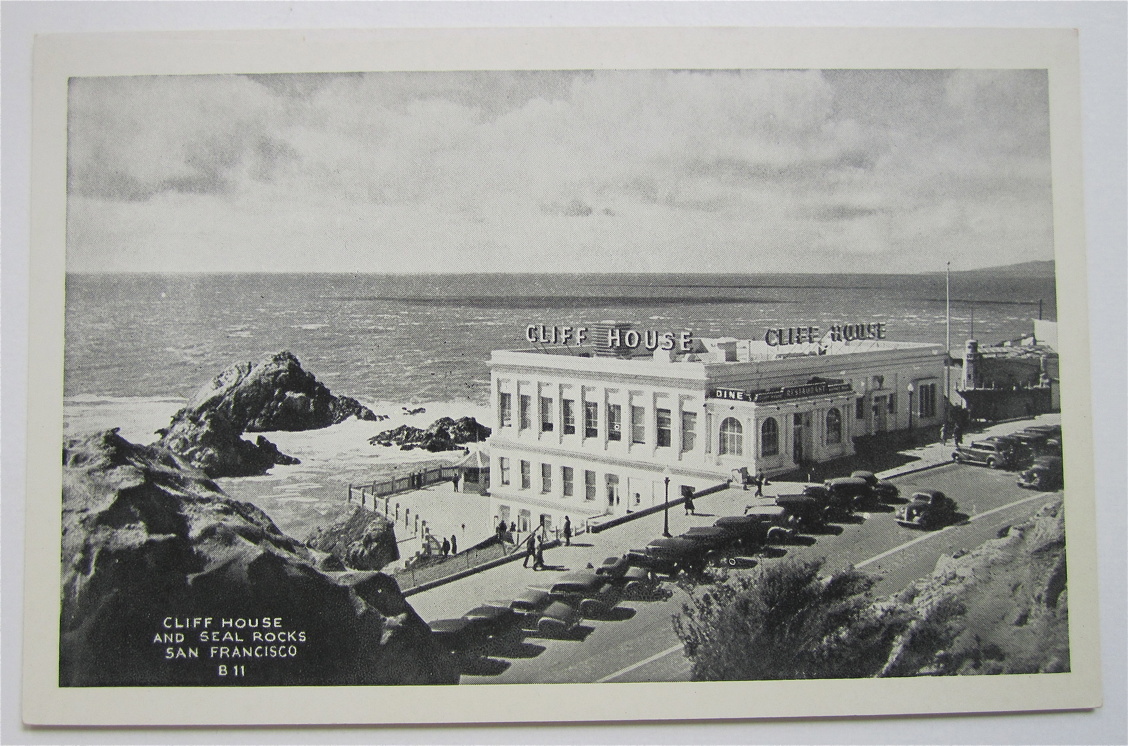 Cliff House And Seal Rocks, San Francisco Postcard
