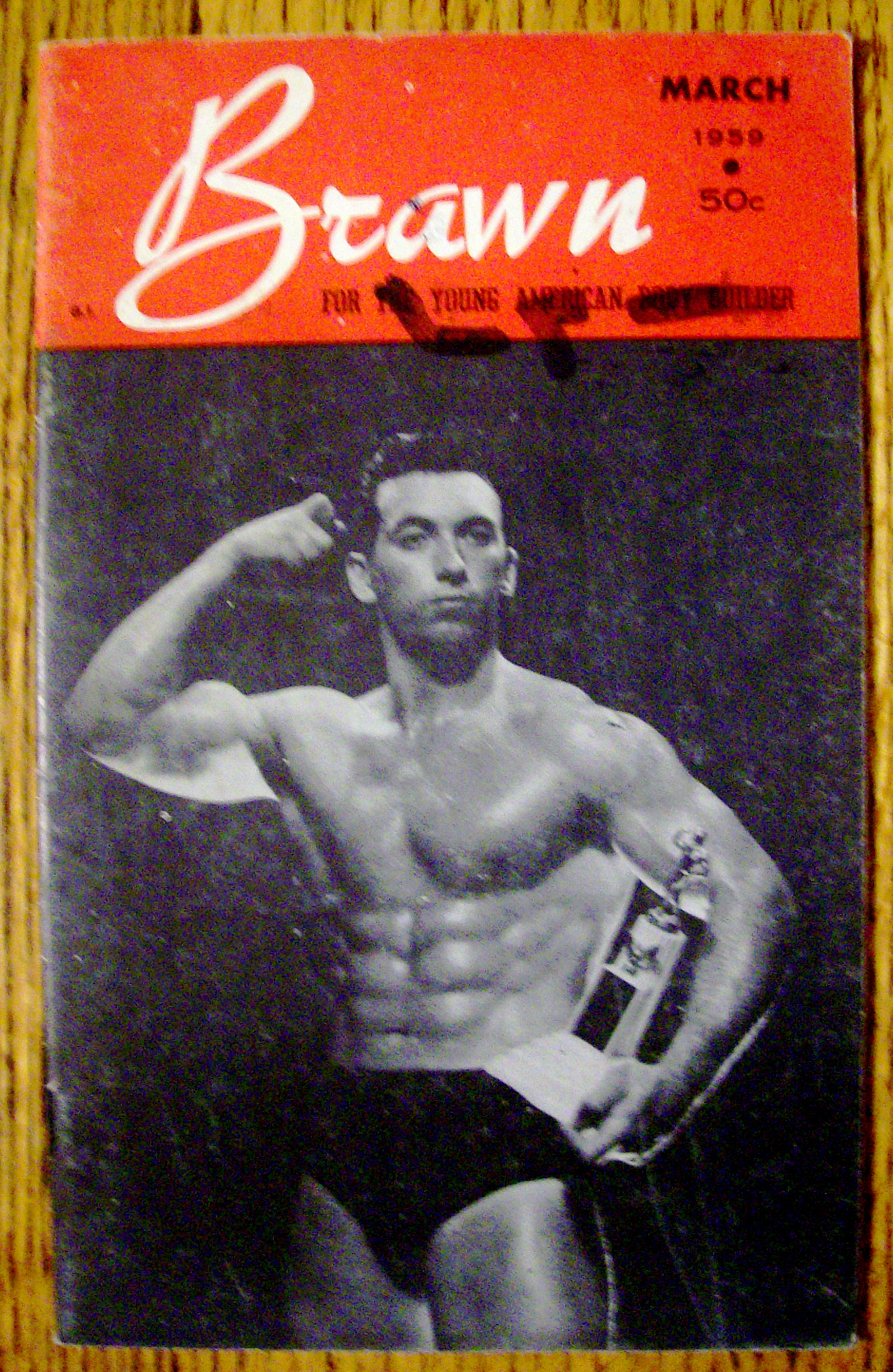 Brawn Magazine March 1959 Jim Matheson - Gay Interest