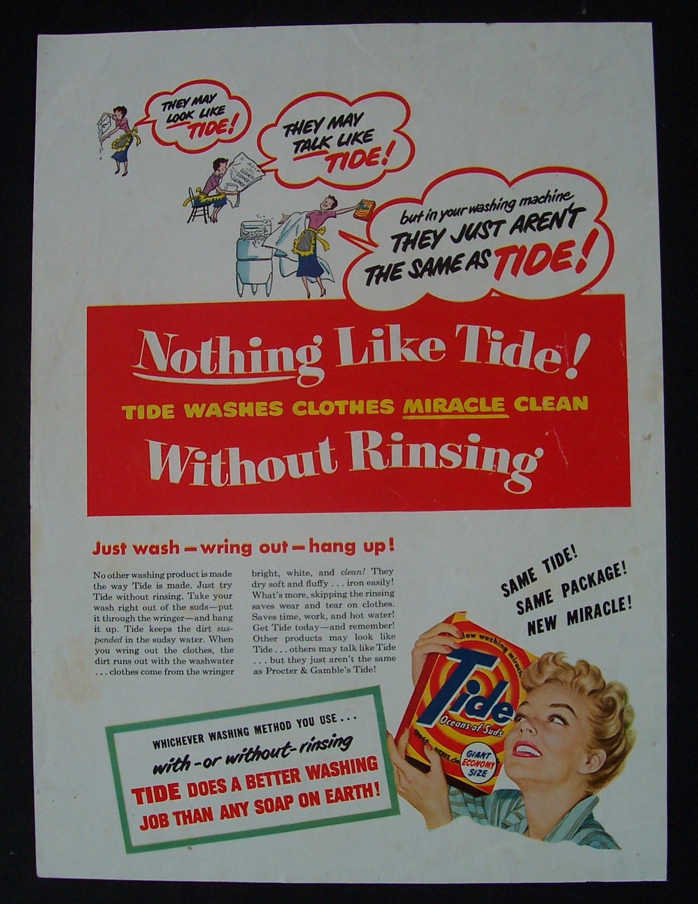 1950 Tide Detergent
