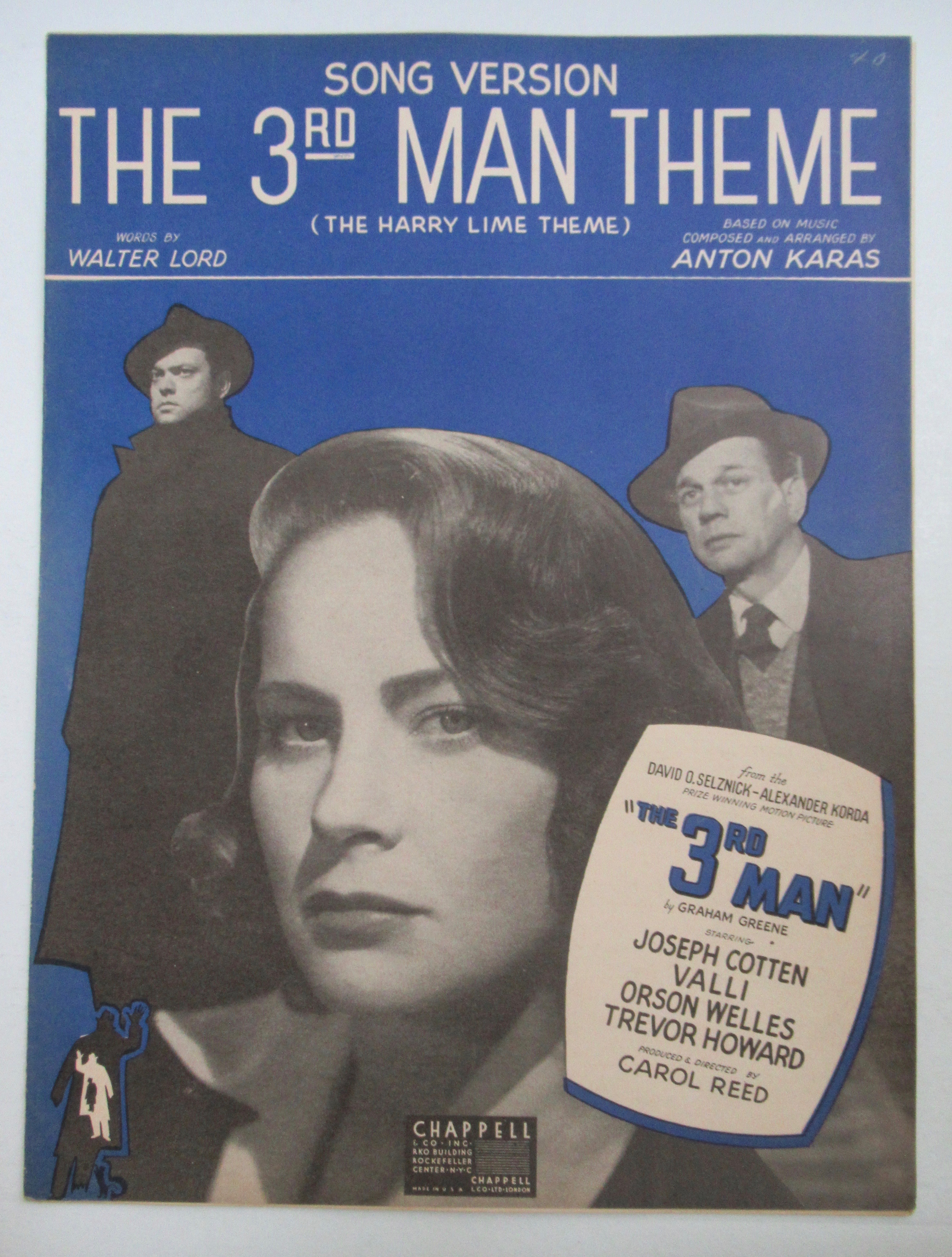 1950 The 3rd Man Theme (3rd Man Movie Cover)