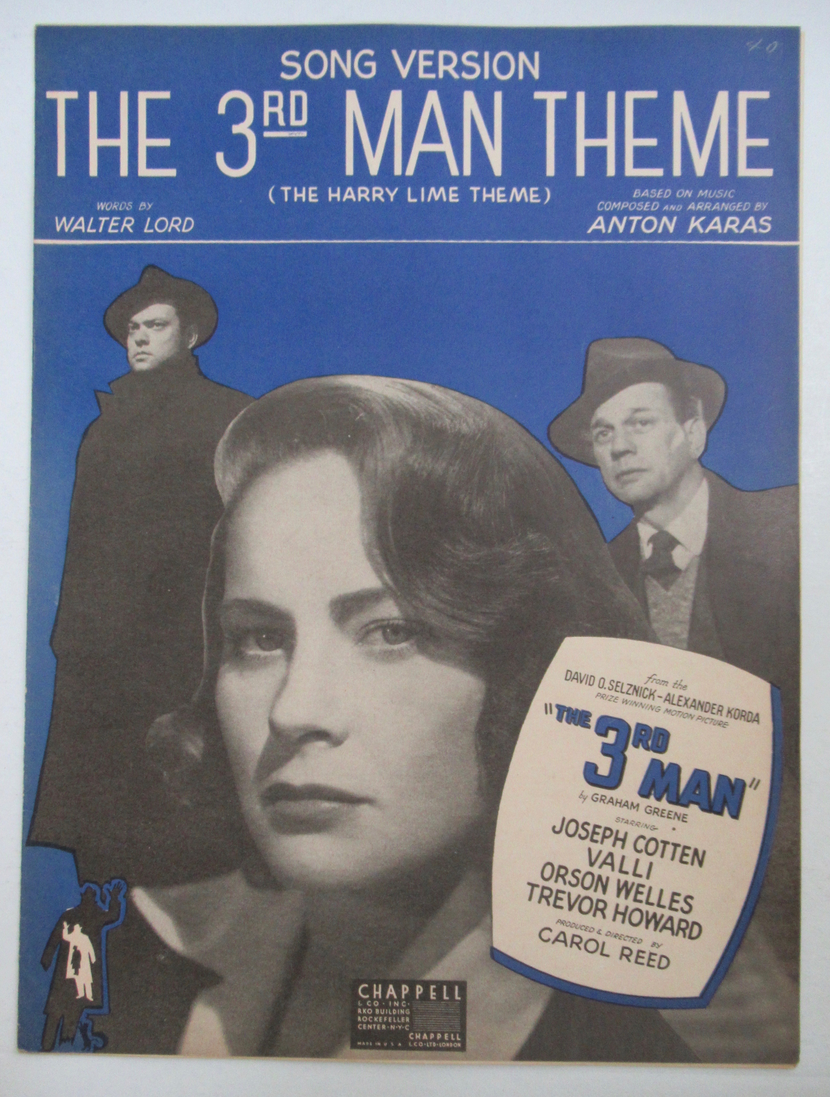 1950 The 3rd Man Theme (3rd Man Movie Cover)