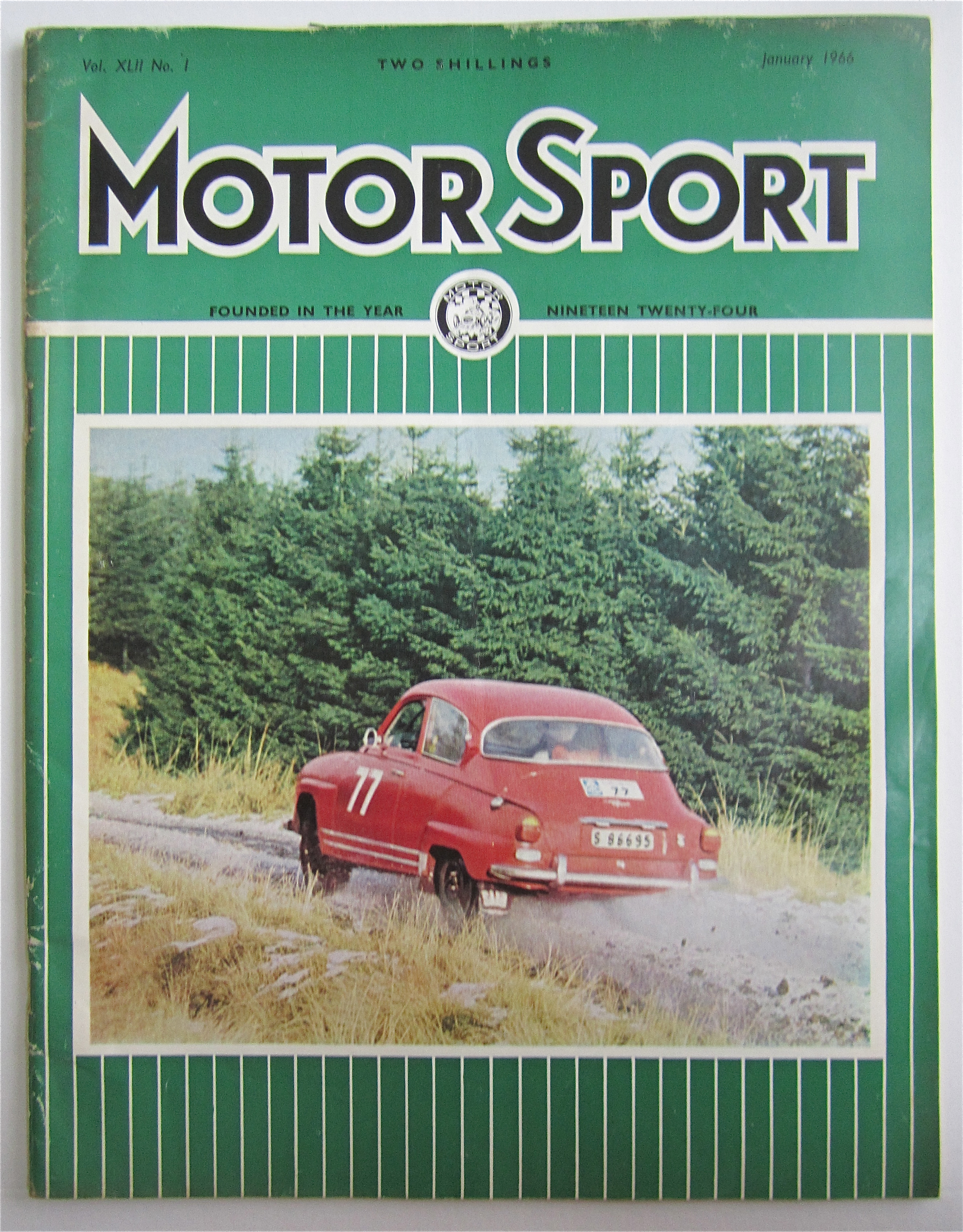 Motor Sport Magazine January 1966 R.A.C. Rally