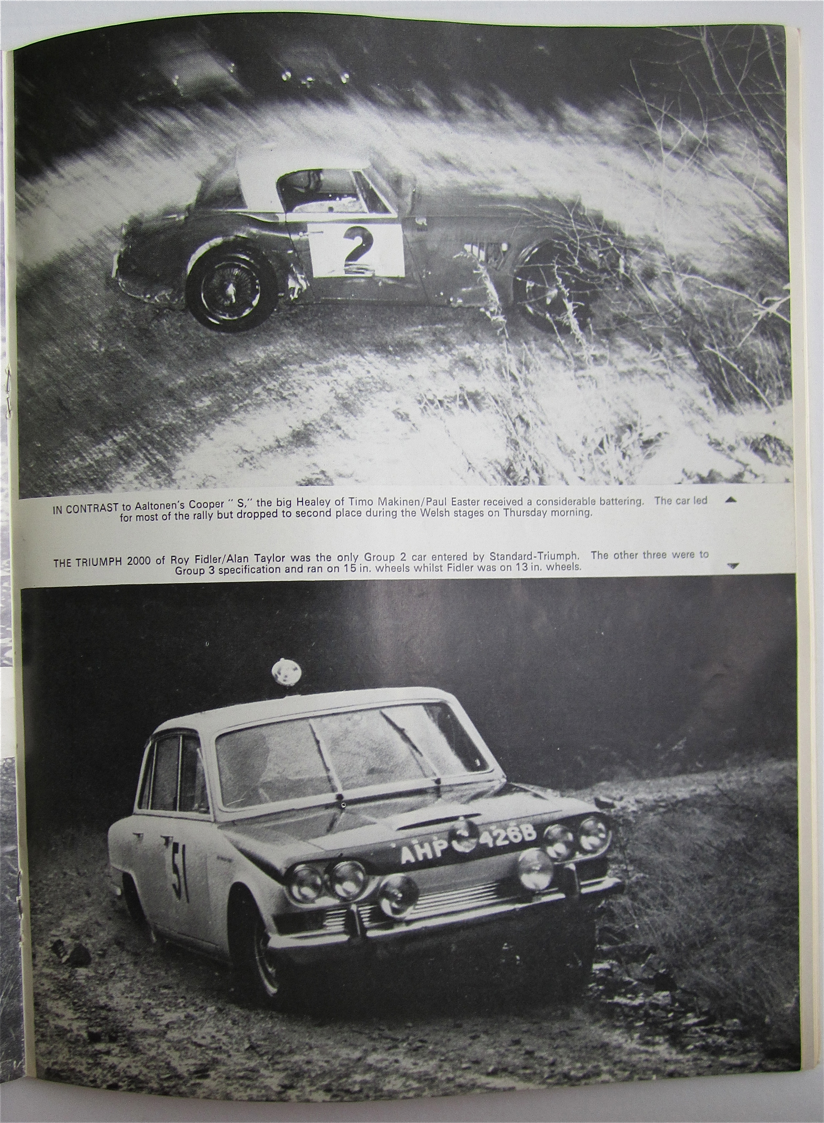 Motor Sport Magazine January 1966 R.A.C. Rally
