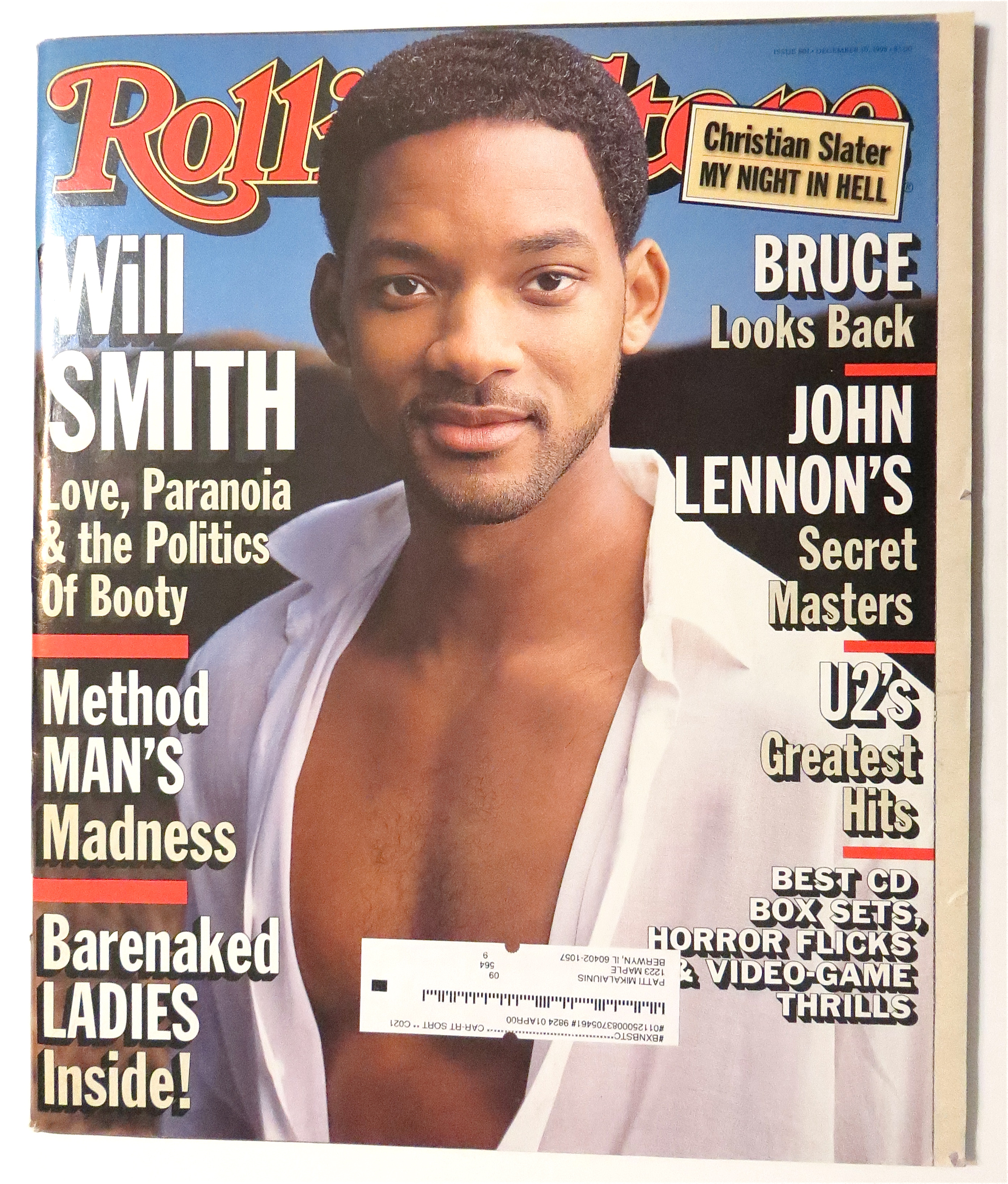 Rolling Stone December 10, 1998 Will Smith