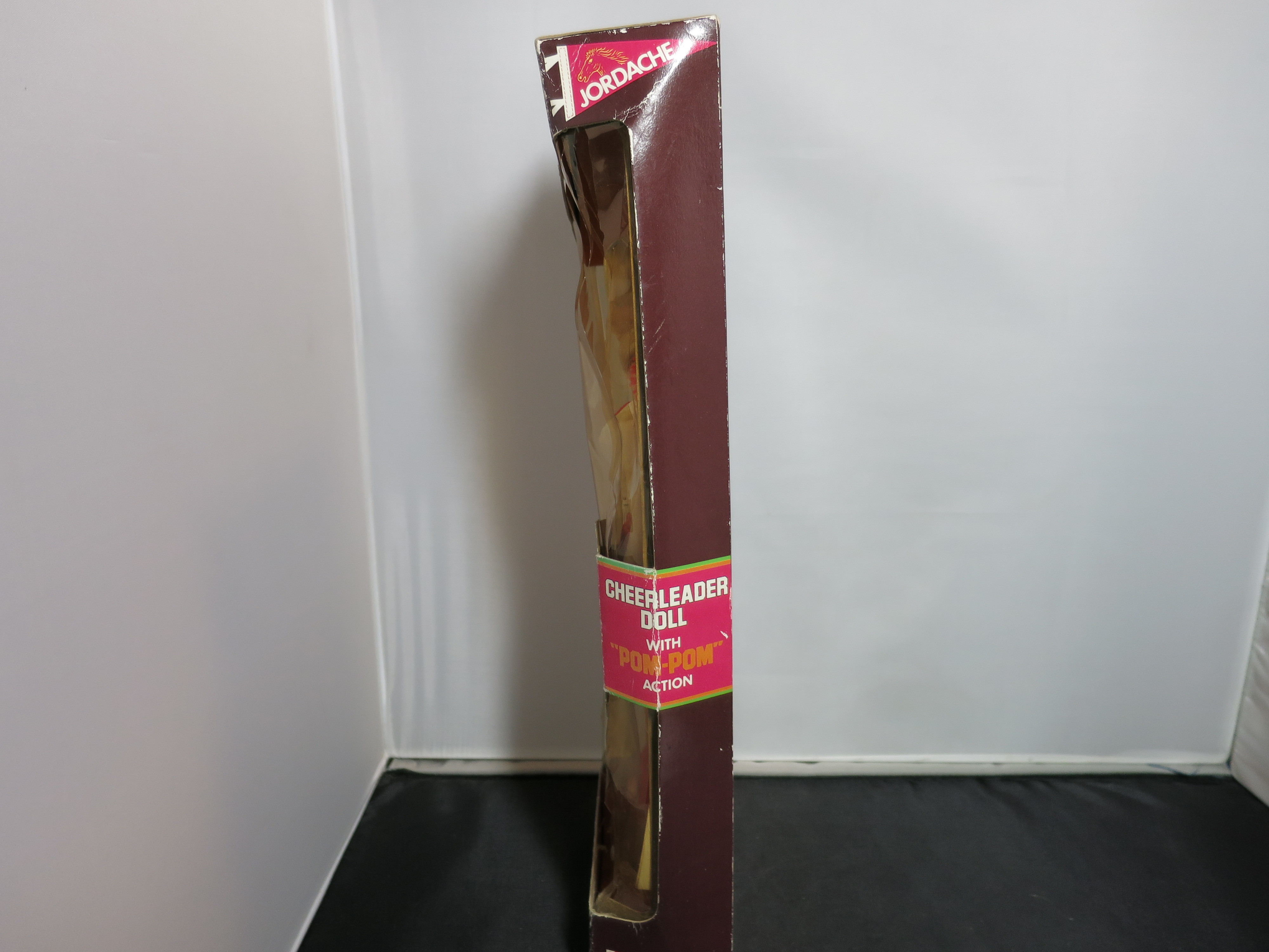 Mego Jordache Cheerleader Doll Never removed from box insert
