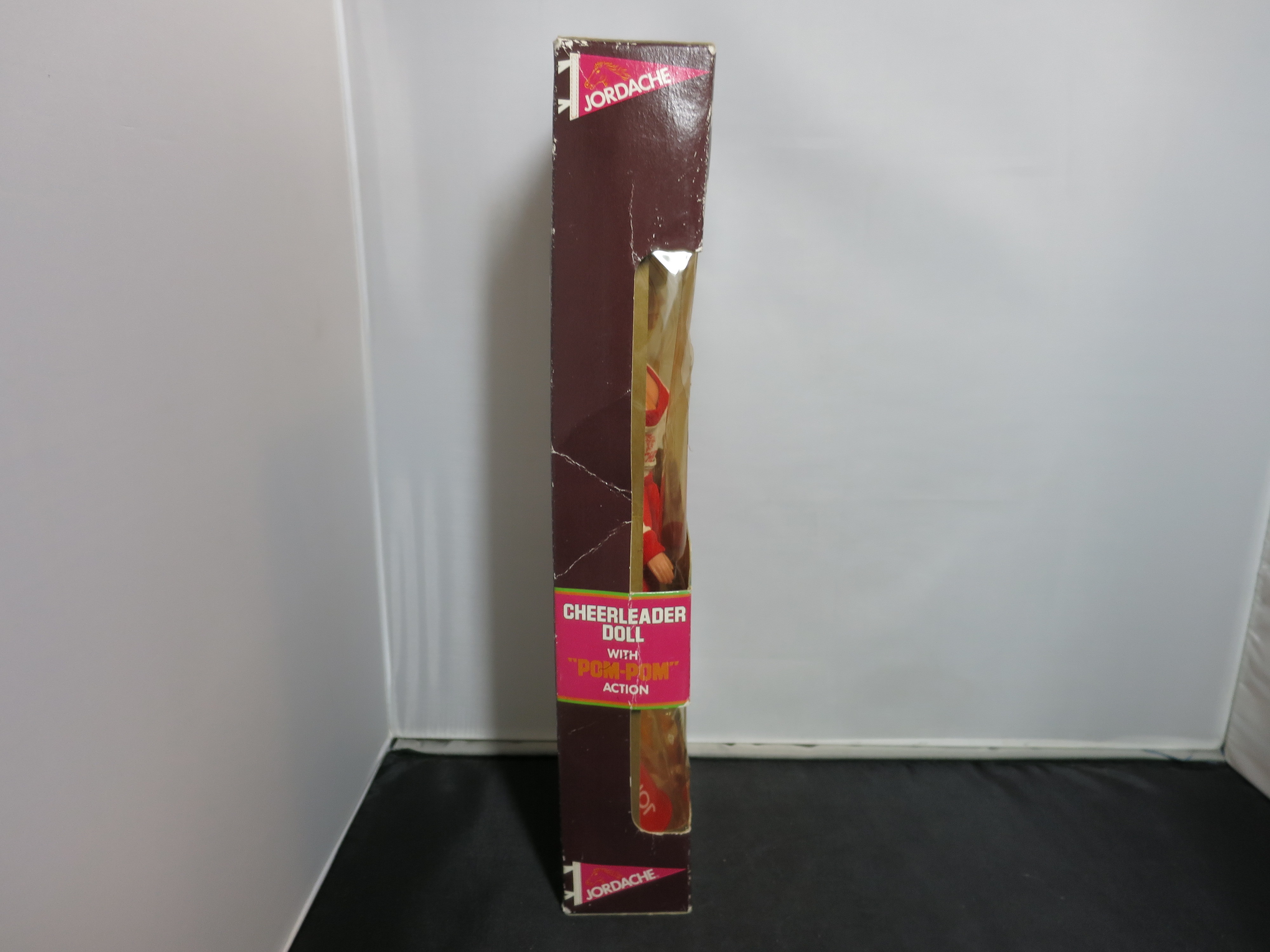 Mego Jordache Cheerleader Doll Never removed from box insert