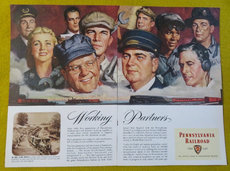 1946 Pennsylvania Railroad with Working Partners