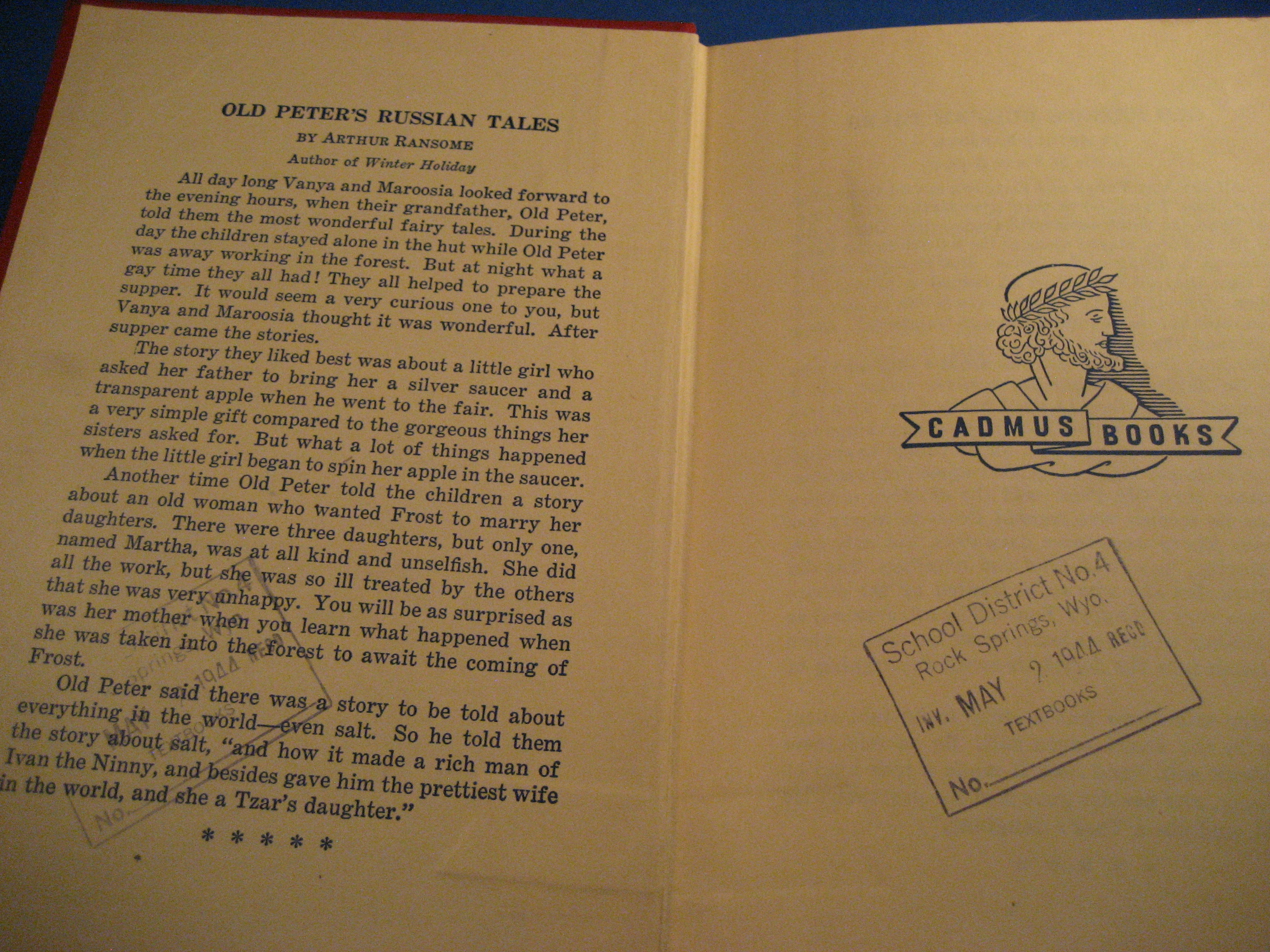 Old Peter's Russian Tales by Arthur Ransome