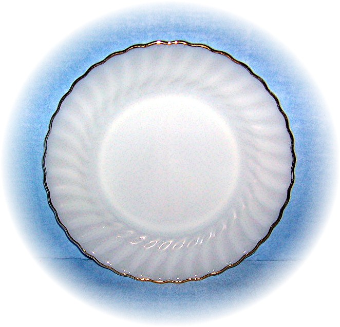 6 Fire King Dinner Plates