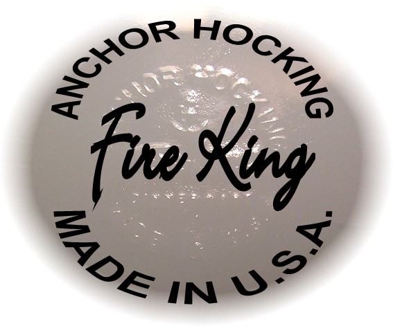 6 Fire King Dinner Plates
