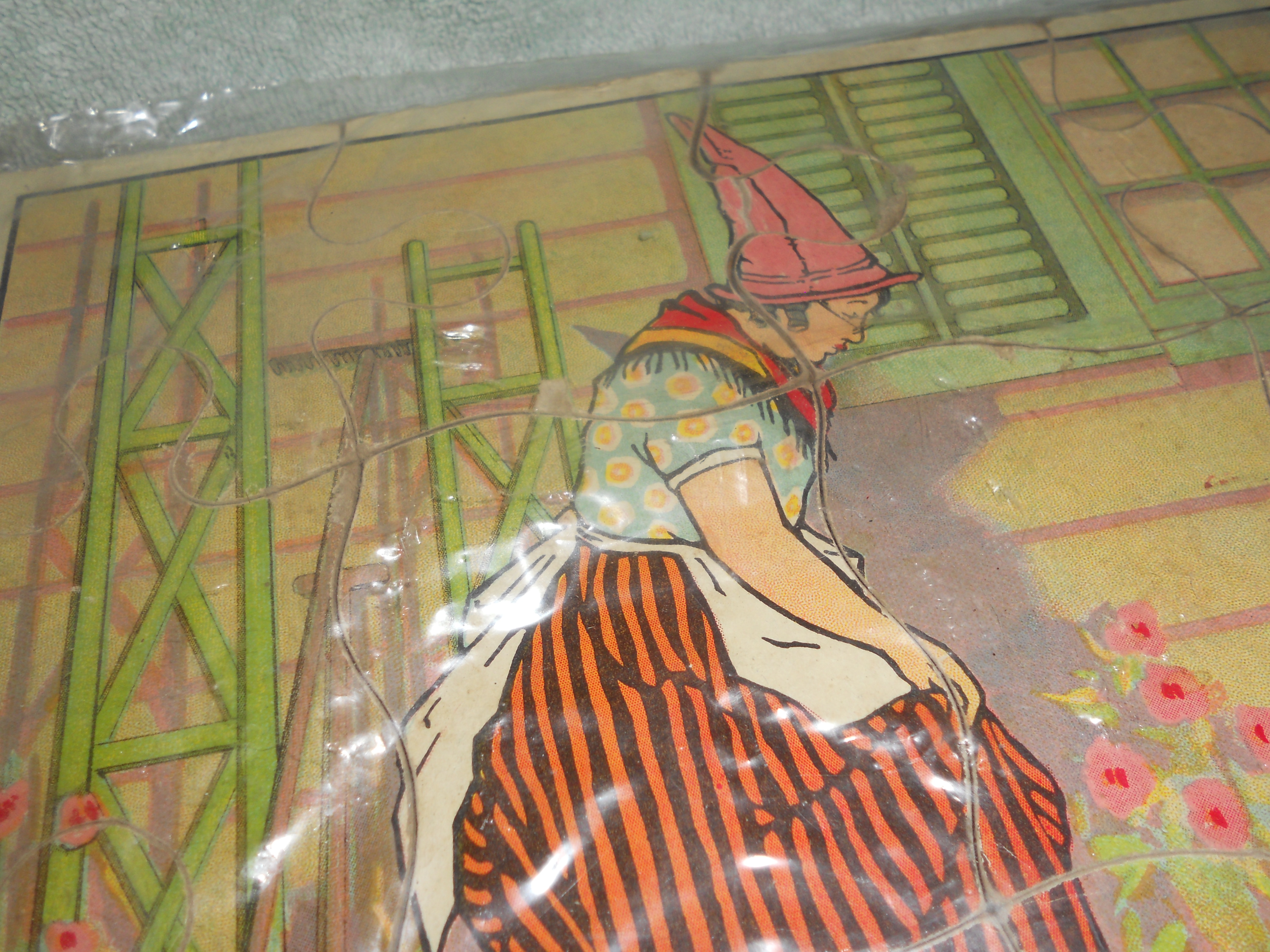 Mother Goose Tray Puzzle With Dressed Dog