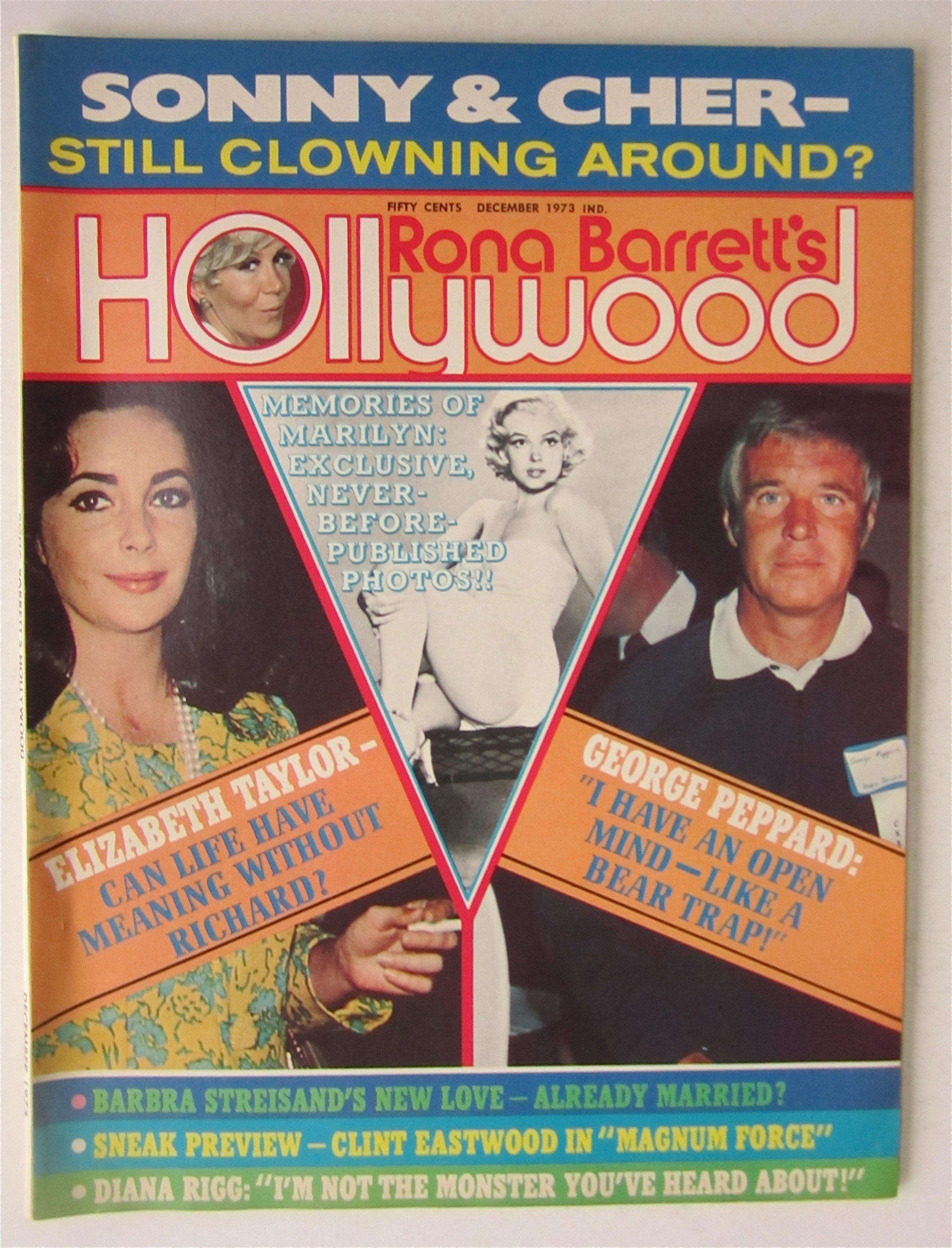 Rona Barrett's Hollywood Magazine December 1973