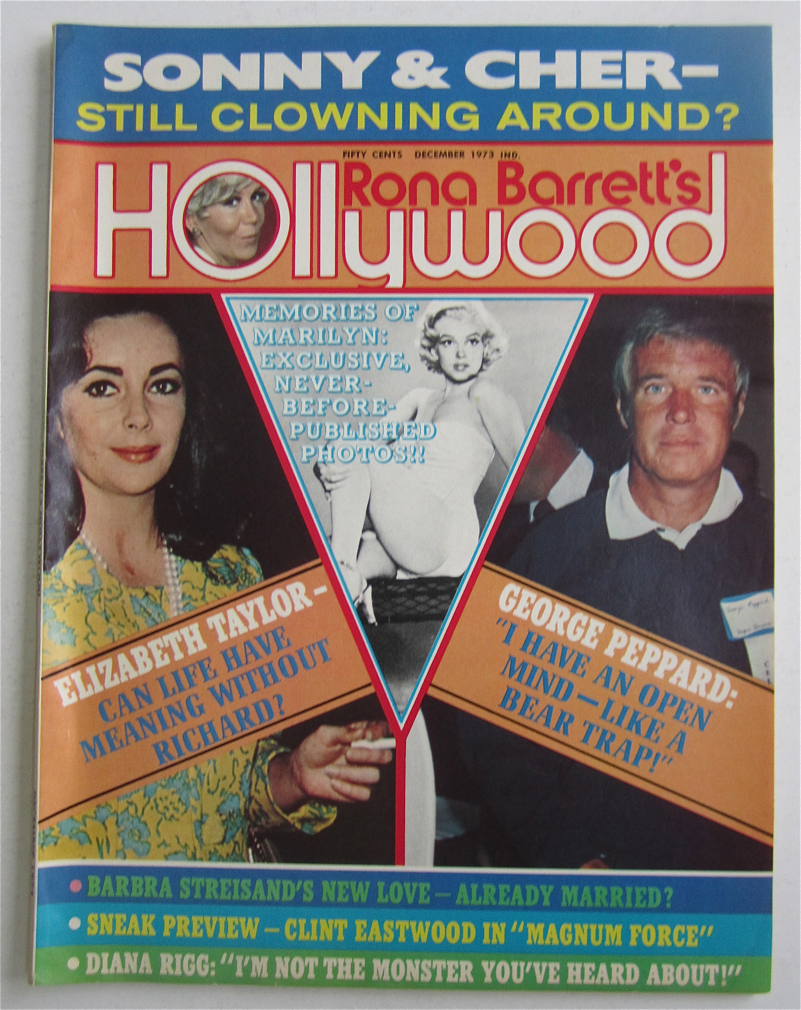 Rona Barrett's Hollywood Magazine December 1973