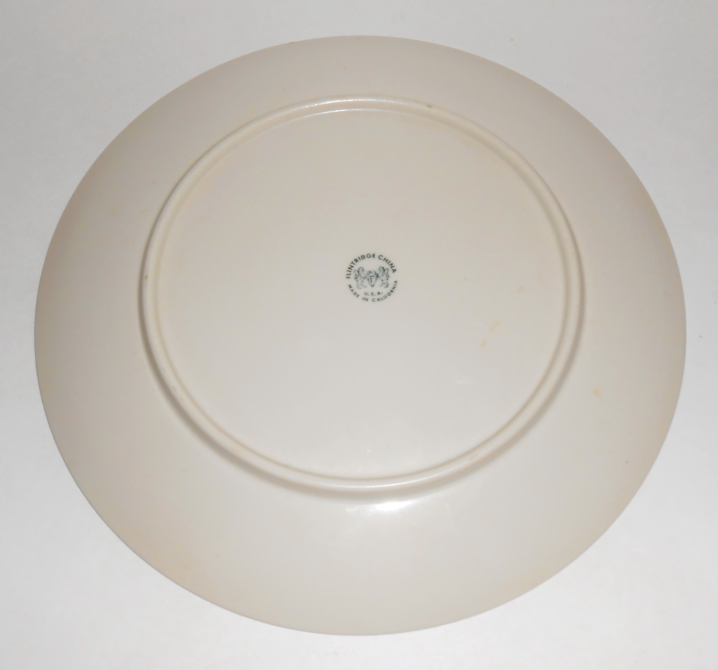 Flintridge China Huntington Gold Band Salad Plate!