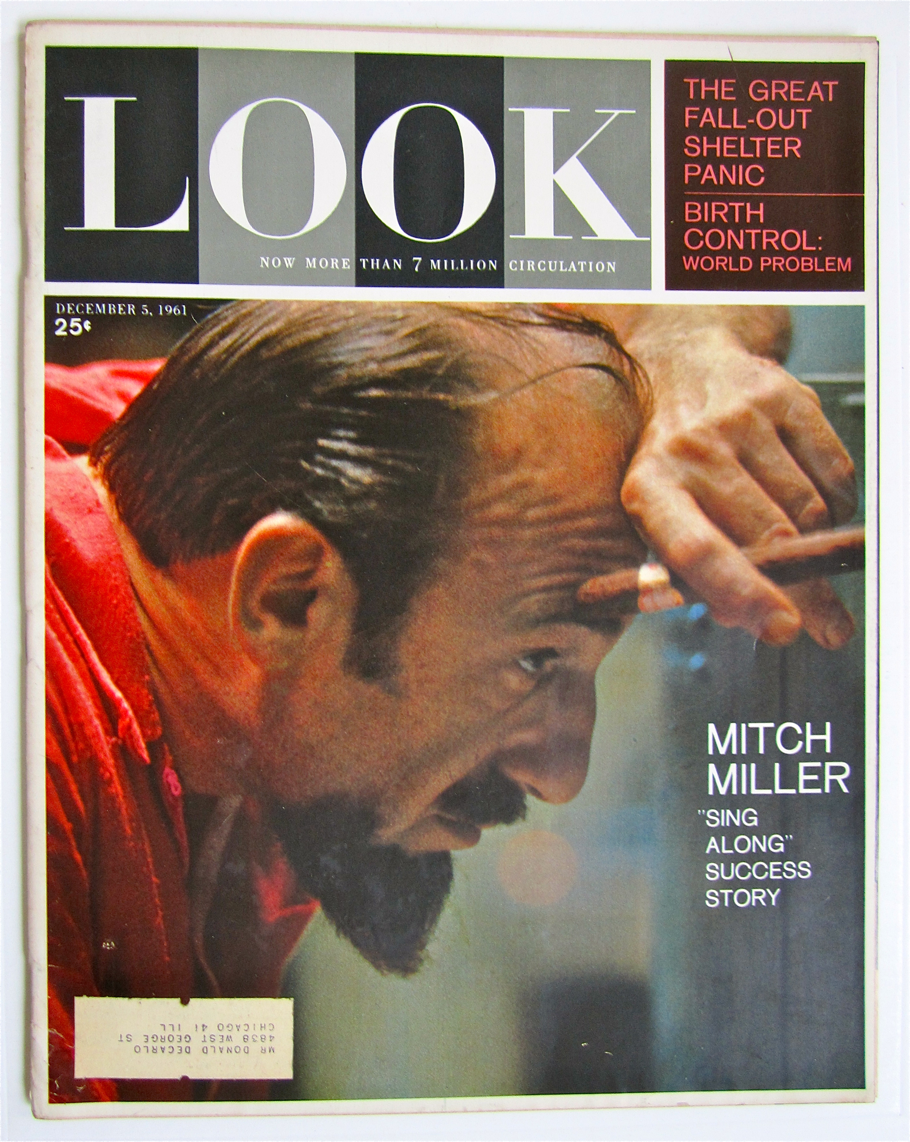 Look Magazine December 5, 1961 Mitch Miller