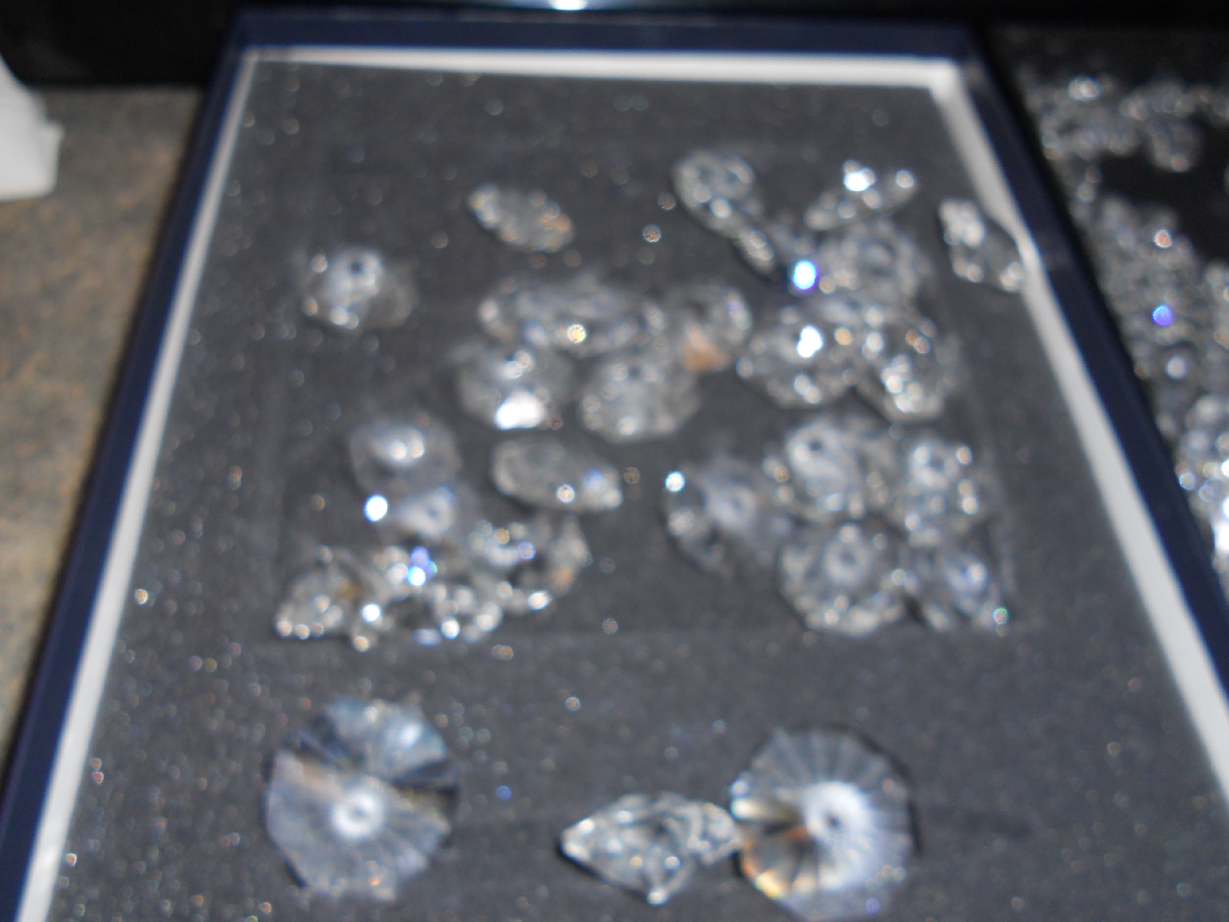 Crystal Prism 196 different Size lot
