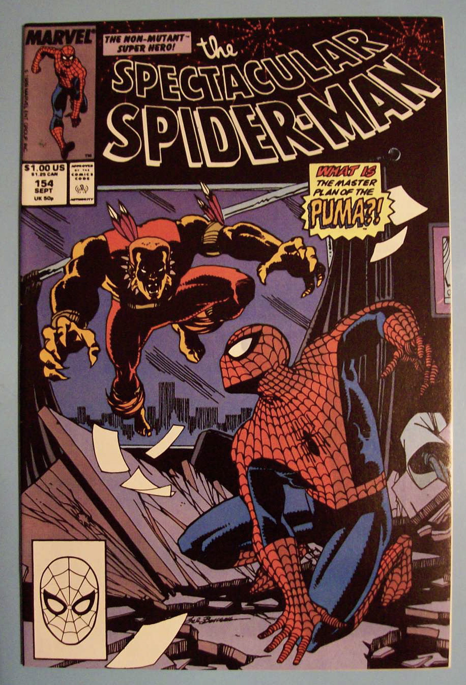 Spider-Man Comics - September 1989 - Puma
