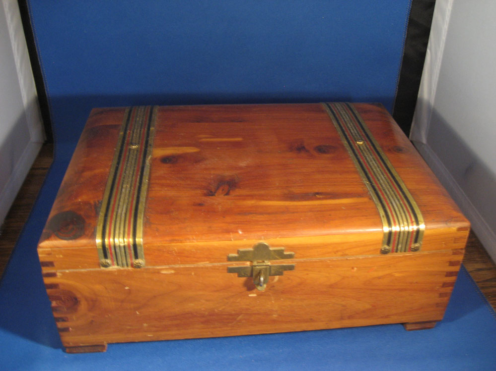 Dove Tail Wooden Box