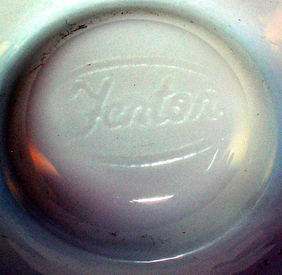 Fenton Hobnail Milk Glass Candle Bowl