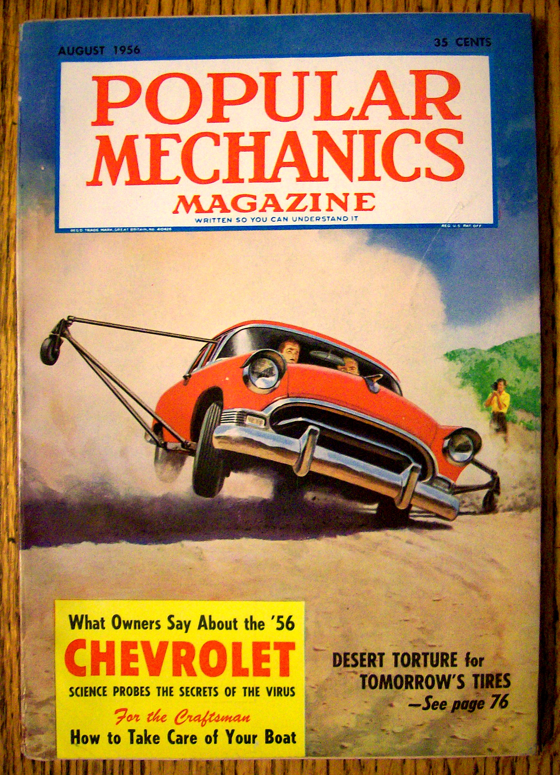Popular Mechanics-August 1956-How To Take Care Of Boat