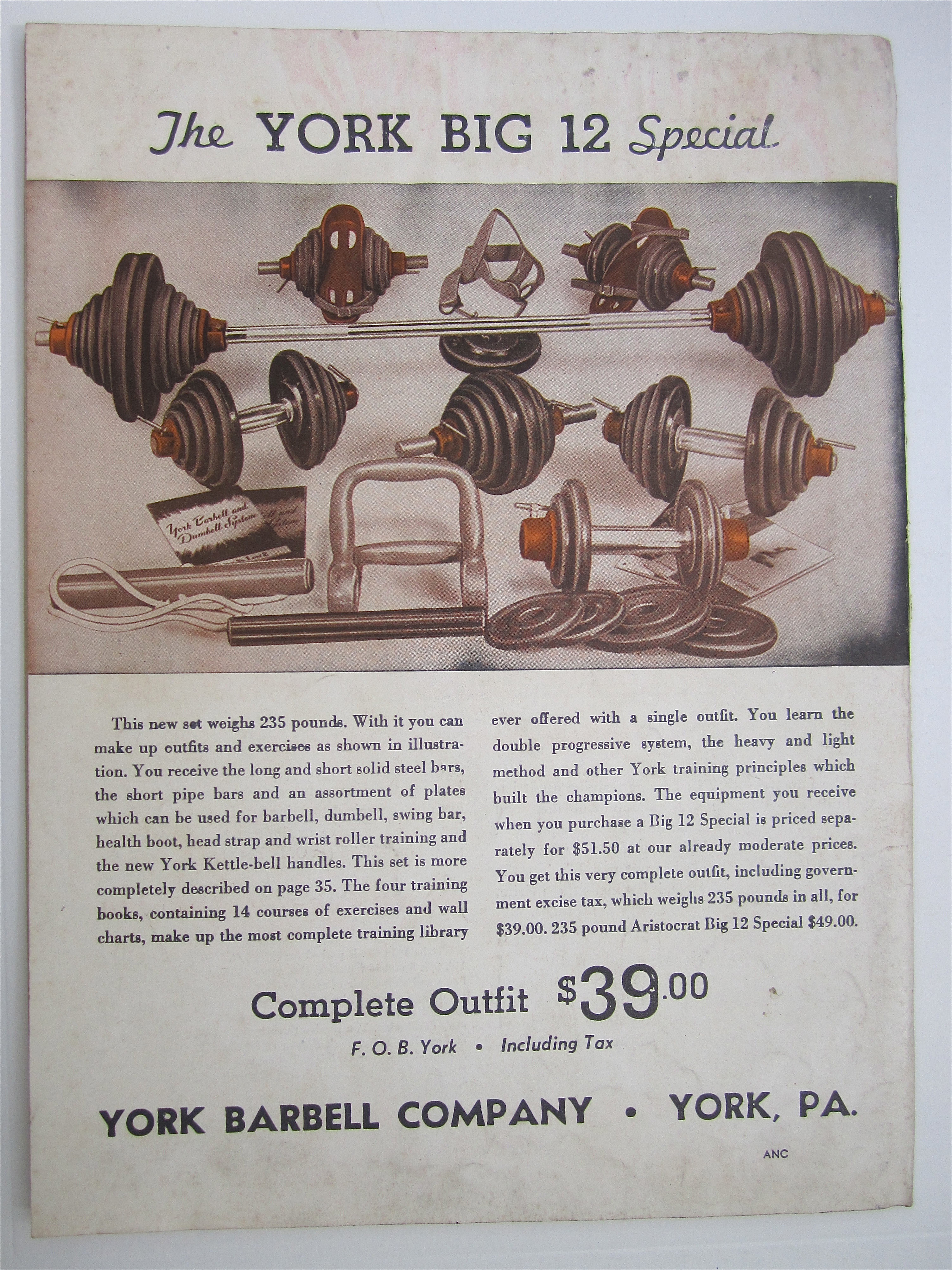 Strength & Health Magazine October 1949 Phil Courtois