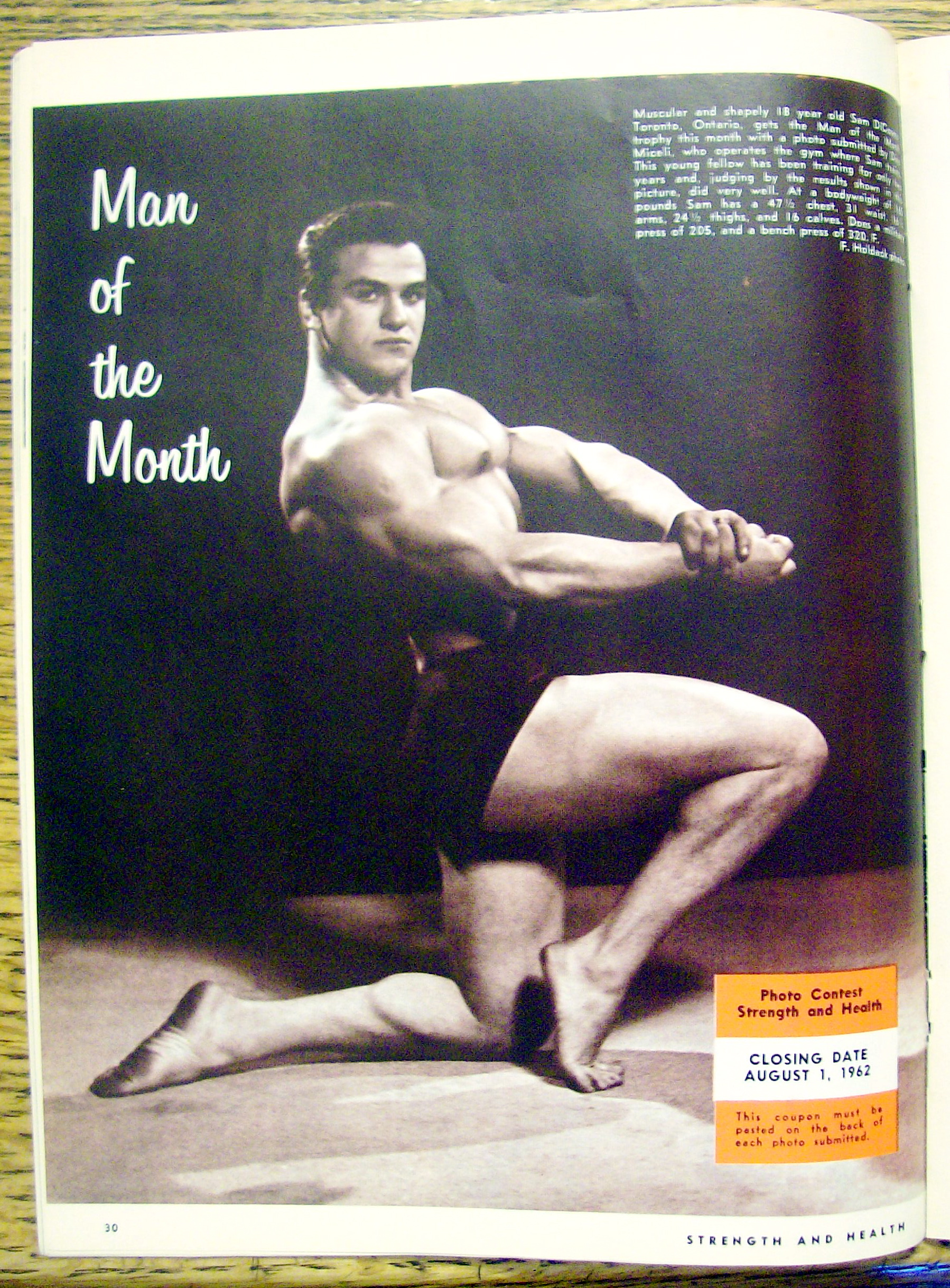 Strength & Health Magazine-July 1962-Miller & March