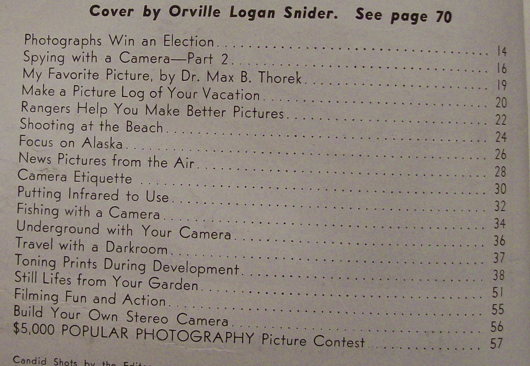 Popular Photography Magazine - July 1940