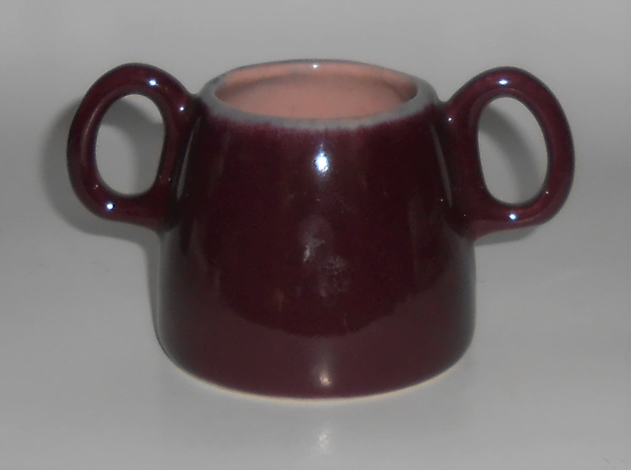 Early Winfield Gabriel China Pottery Purple / Pink Demi