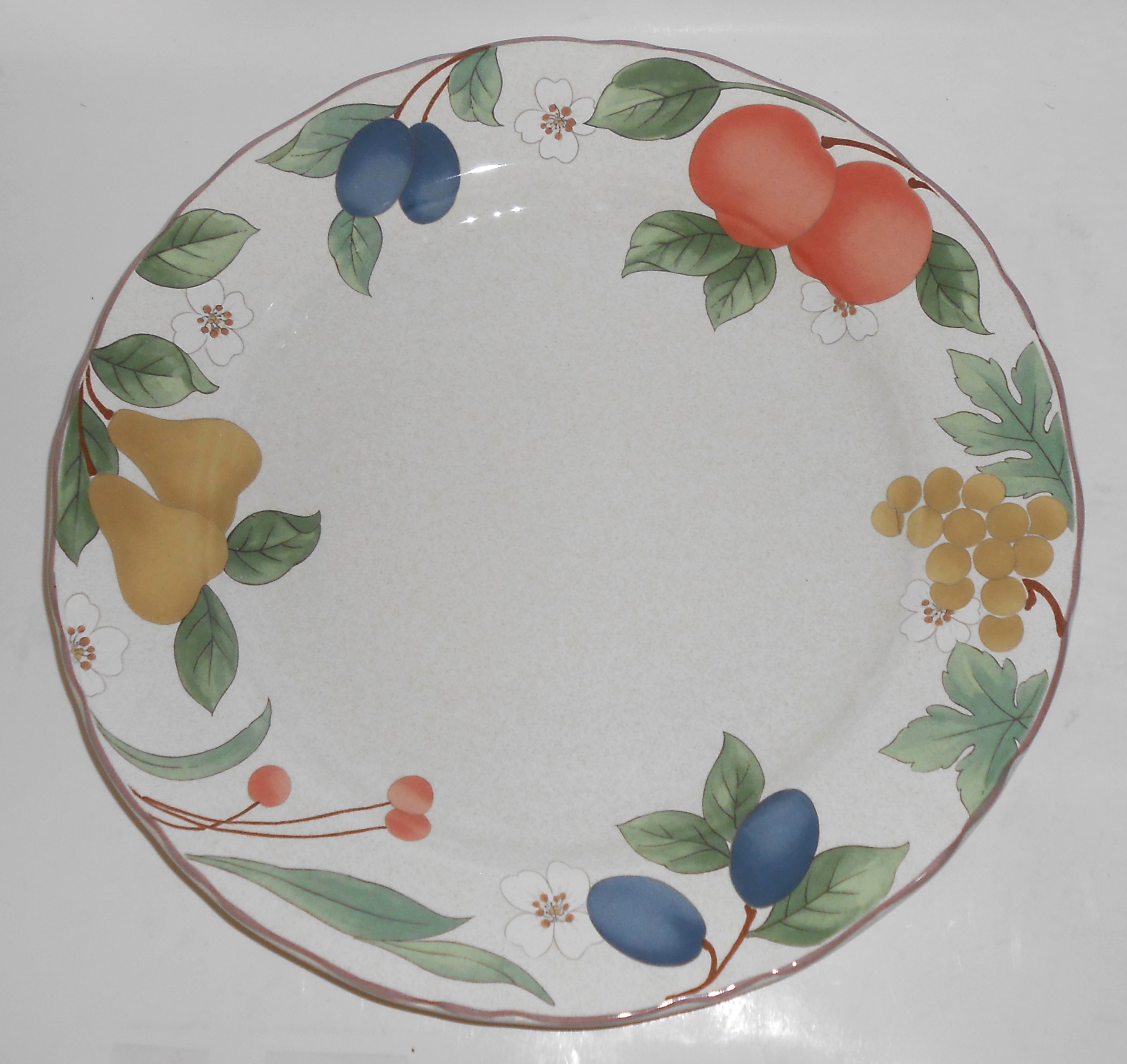 Mikasa China Fruit Panorama Chop Plate