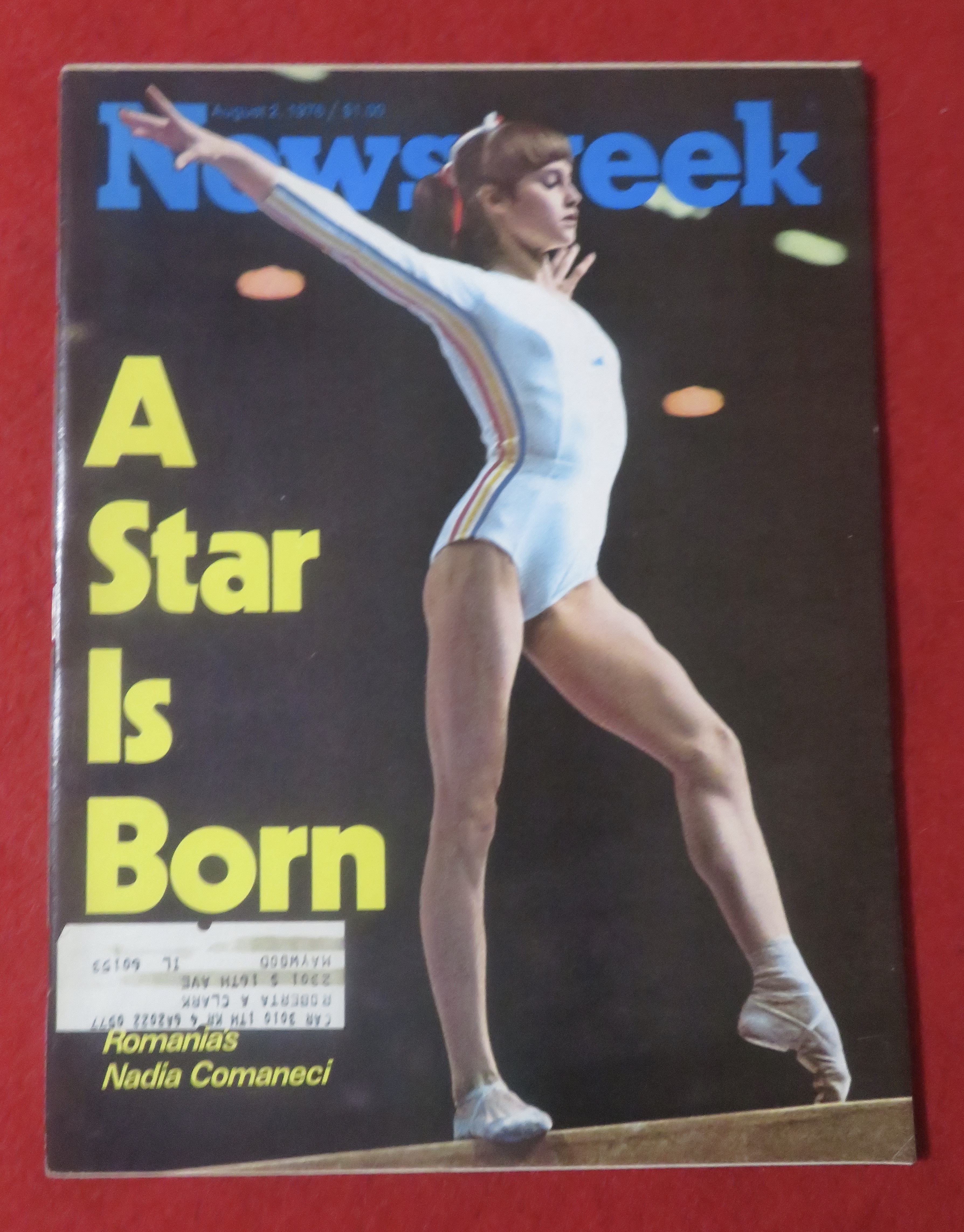Newsweek Magazine-August 2, 1976-Nadia Comaneci