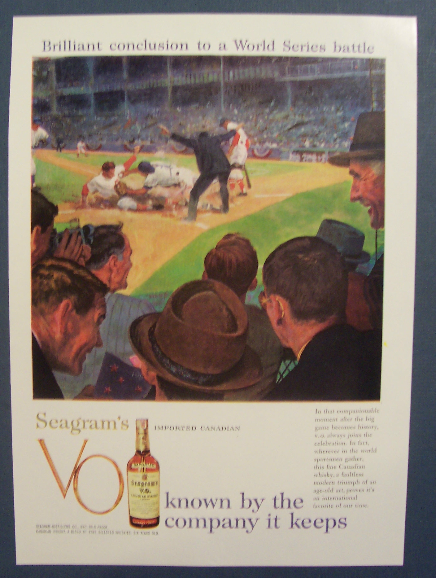 1958  Seagram's  V. O.