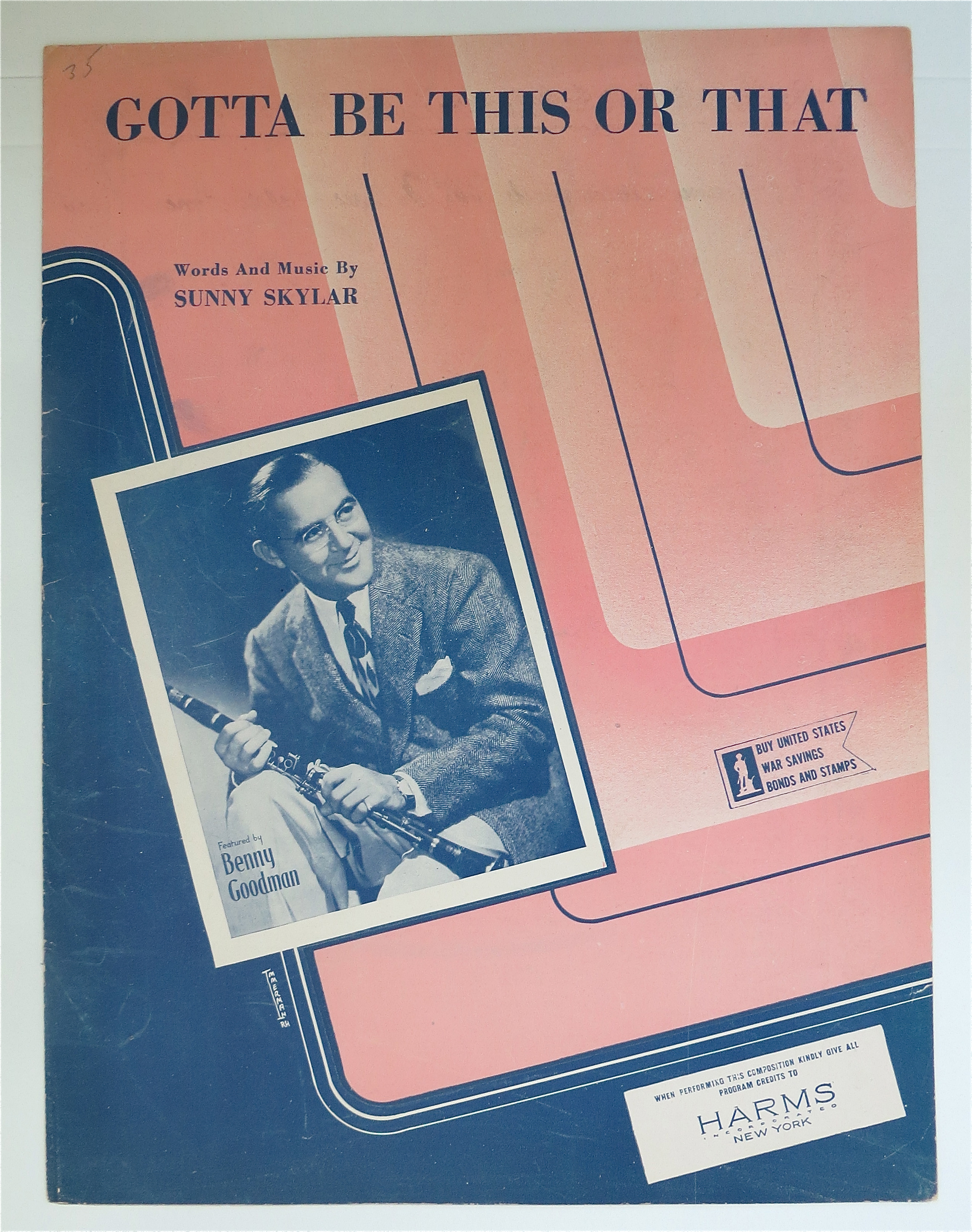 1945 Gotta Be This Or That with Benny Goodman