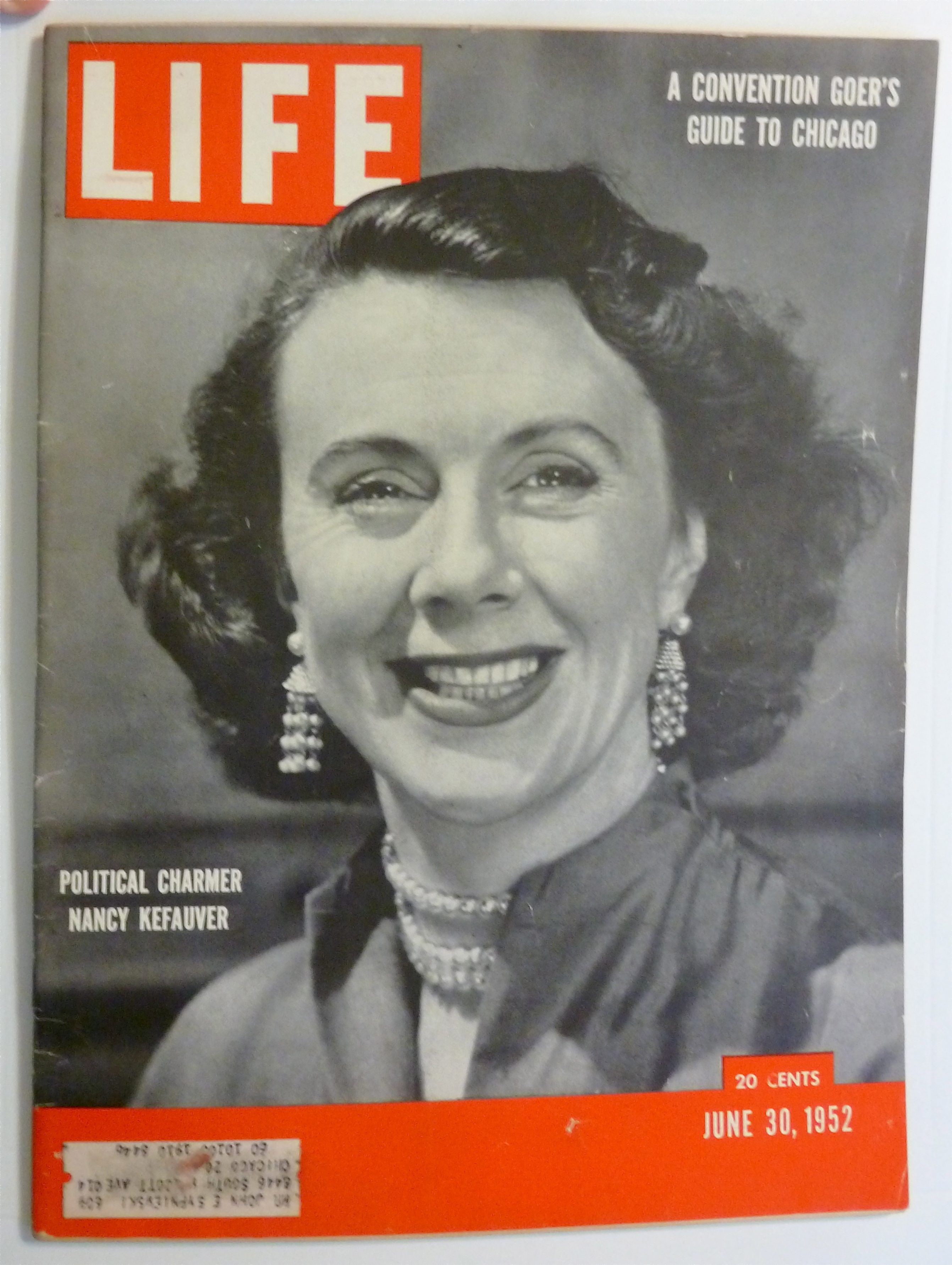 Life Magazine-June 30, 1952-Nancy Kefauver