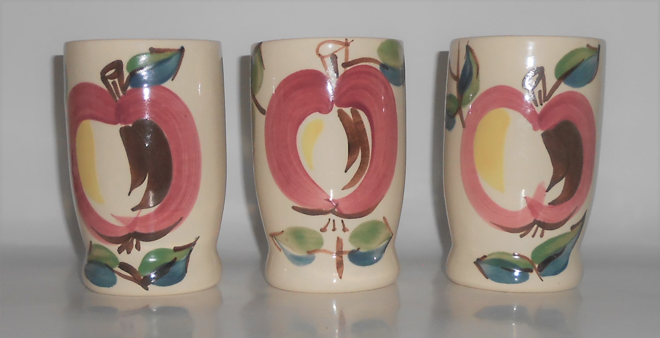 Purinton Pottery Apple Large Tumbler