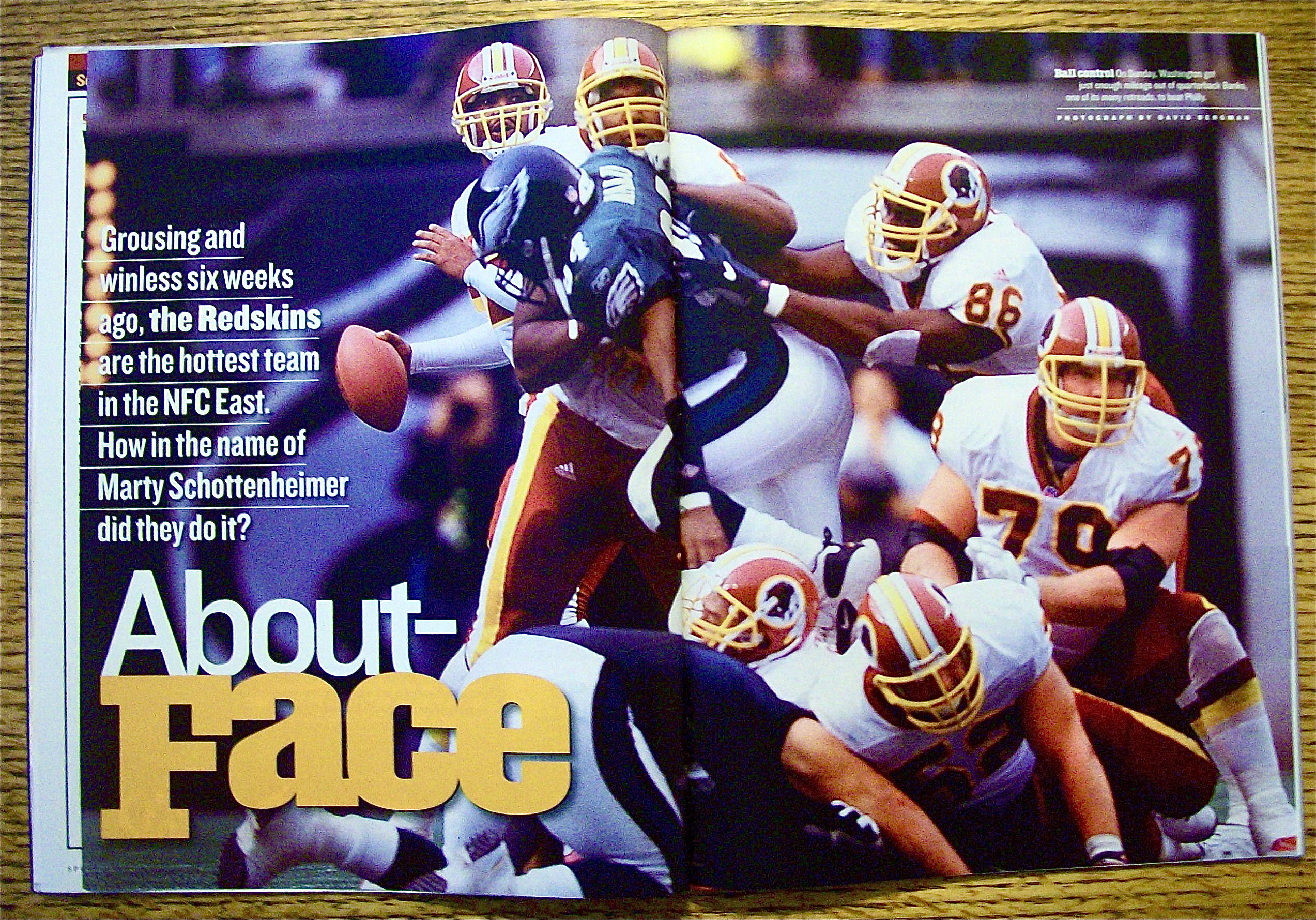 Sports Illustrated Magazine December 3, 2001 Skins Game